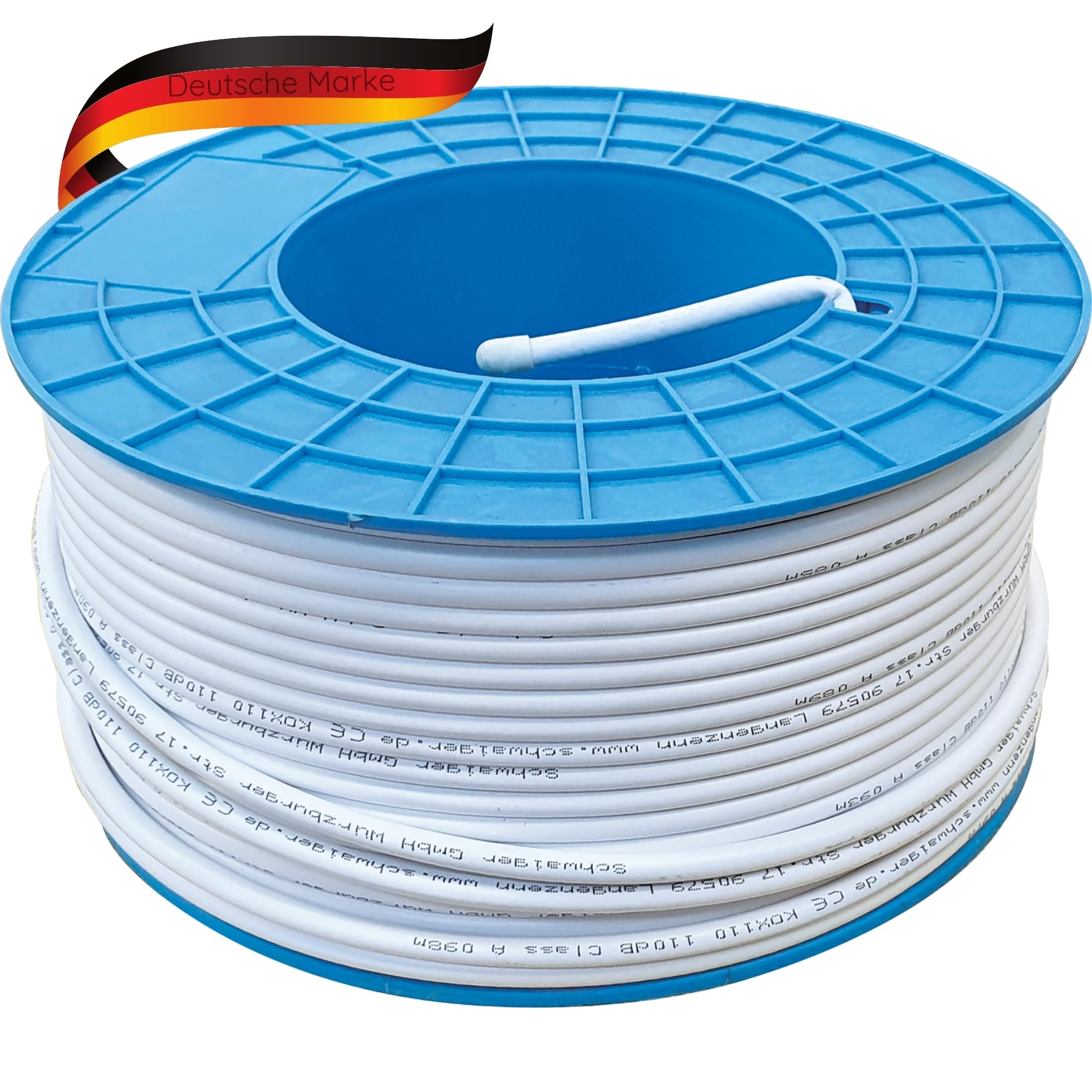 SCHWAIGER KOX110 100 - Cavo antenna satellitare, 100 m, cavo coassiale HDTV DVB-T2, 110 dB, 75 Ohm, schermatura tripla