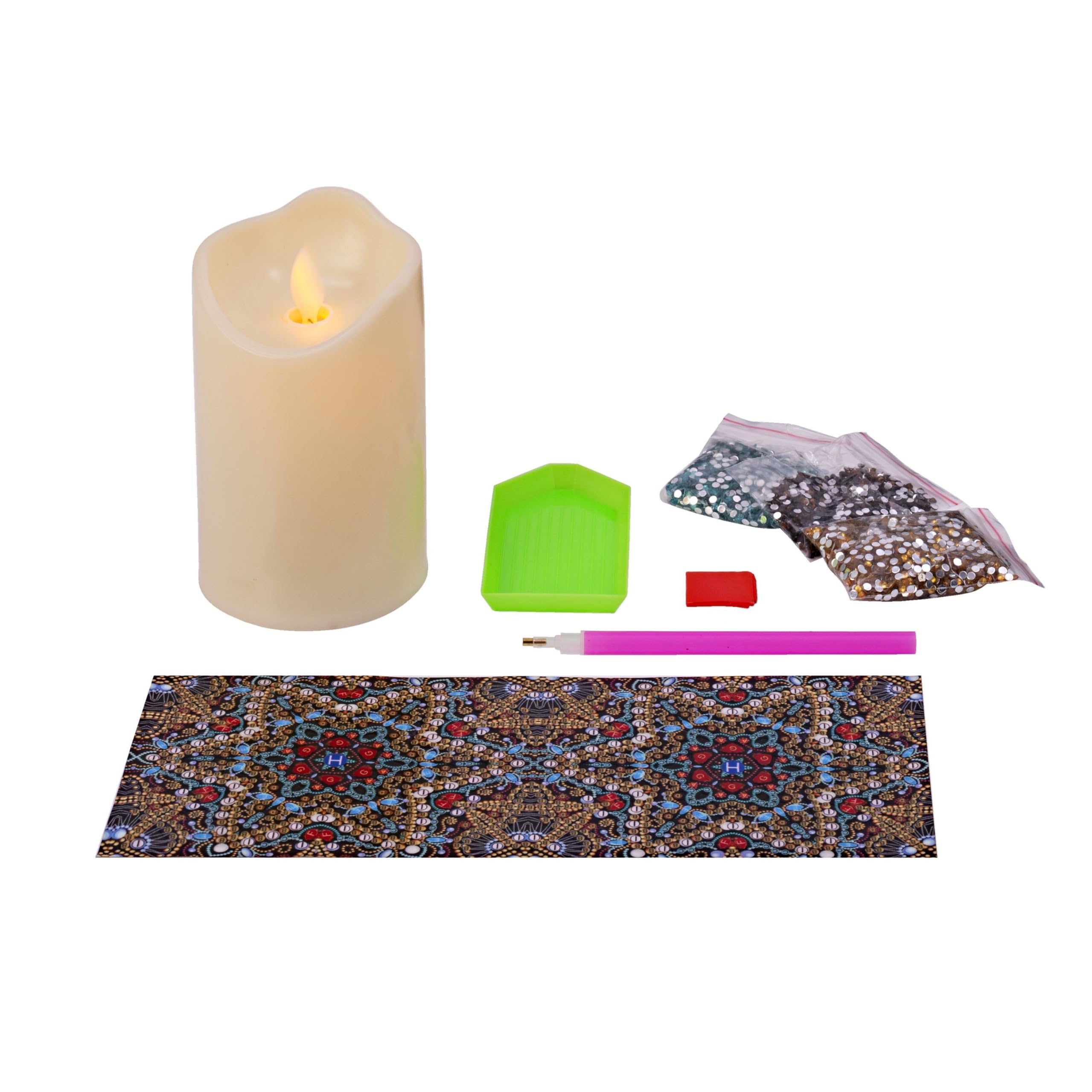 Weltbild Diamond Painting Adventskalender DIY, 69-teilig