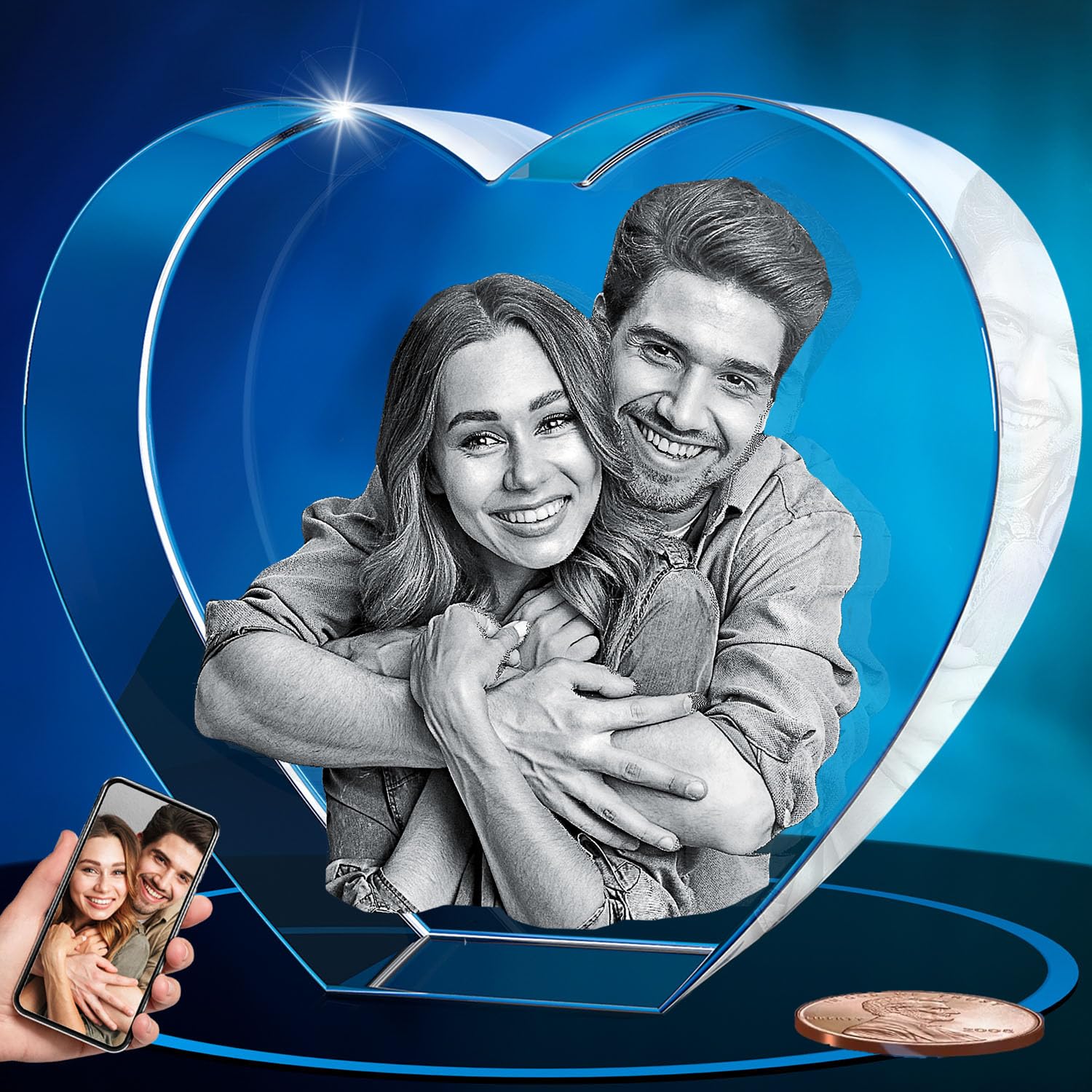 ArtPix 3D Crystal Photo