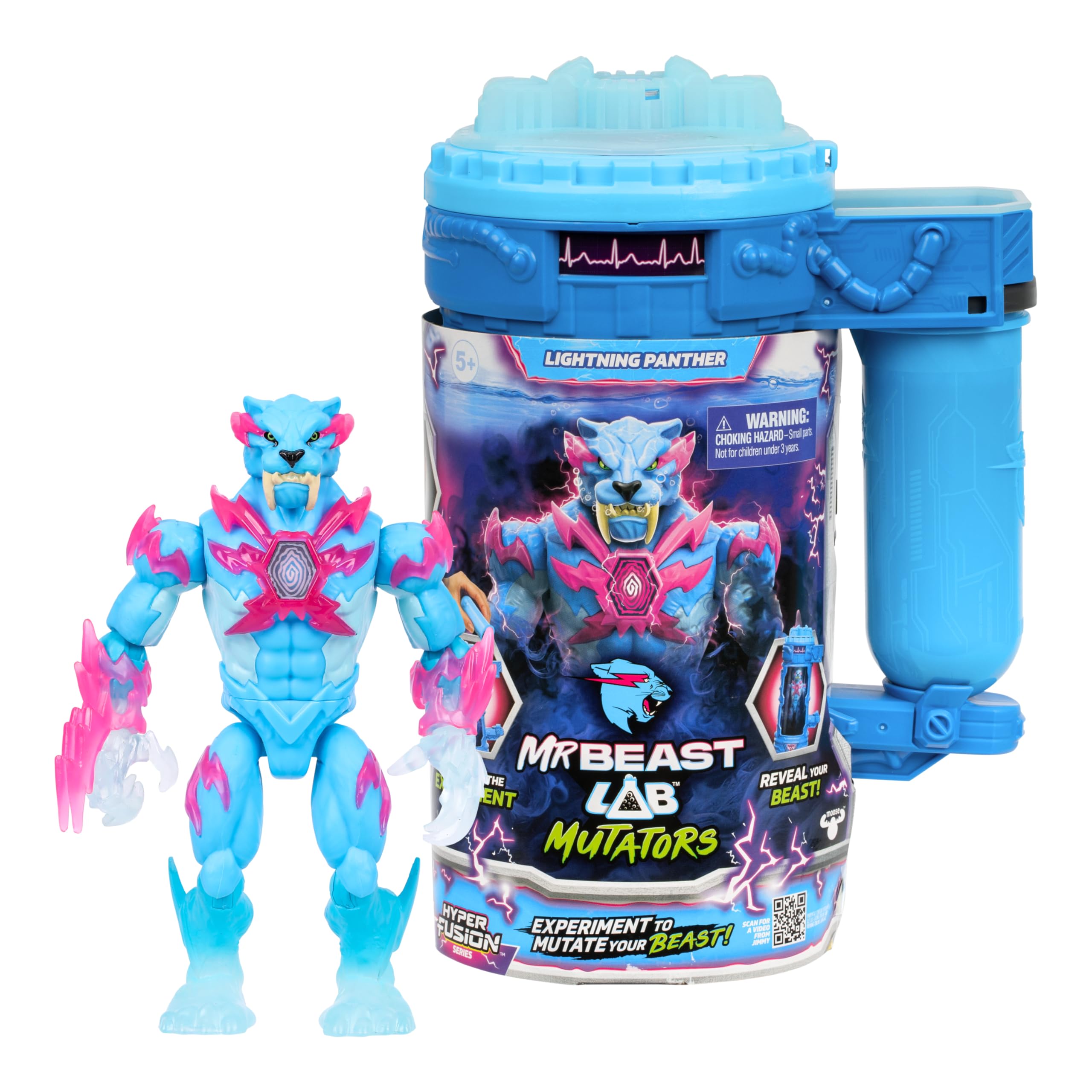 MrBeast Lab Hyper Fusion Mutators, experimente e crie, Lightning