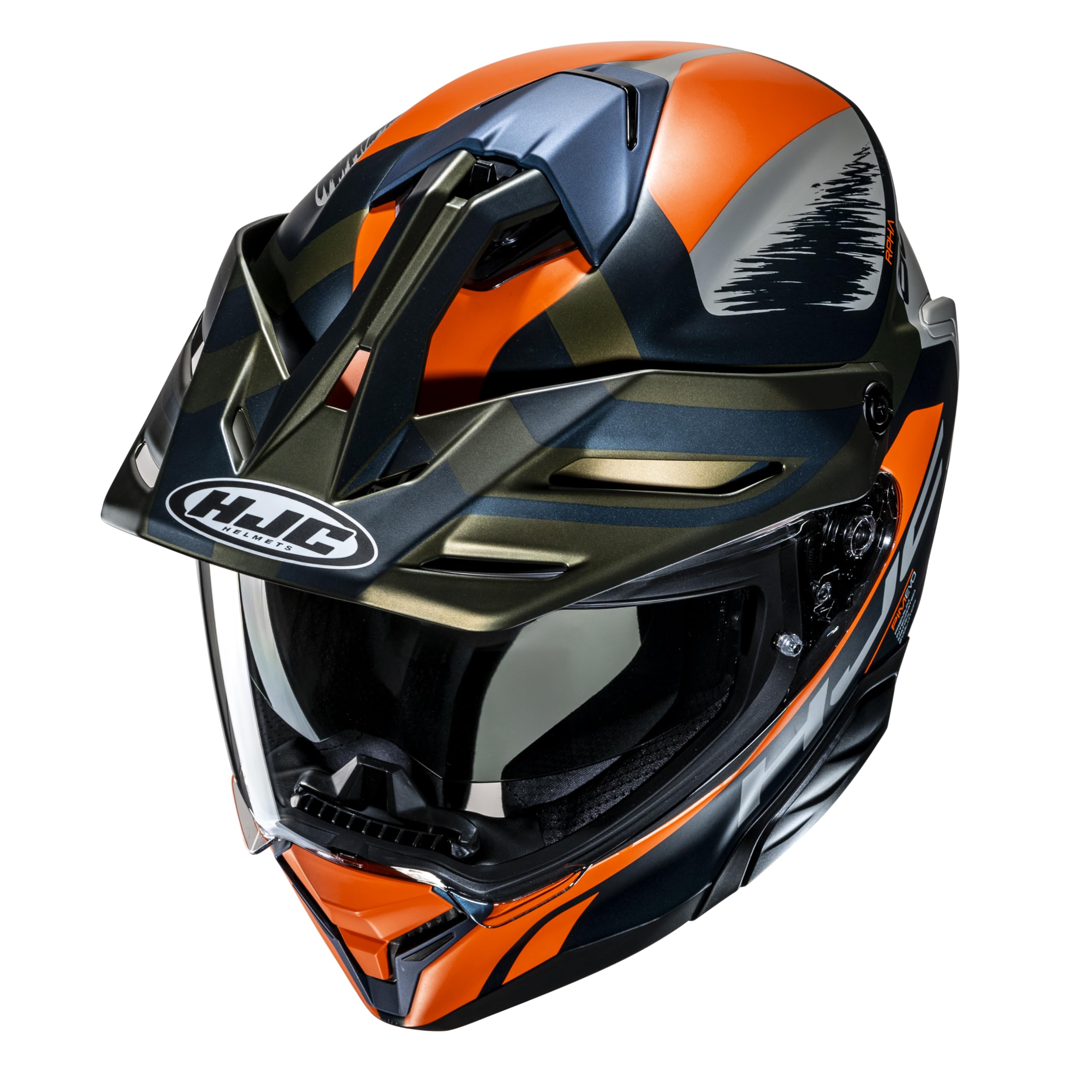 RPHA 60 Quid MC47SF Orange Blau Matt Adventure Motorrad Helm