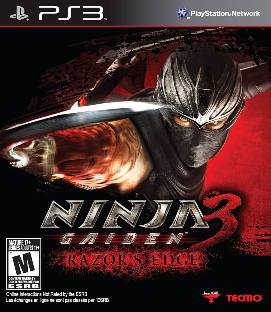 Ninja Gaiden 3: Razor's Edge - Playstation 3: Buy Online at