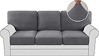 Vista 282 de H.VERSAILTEX Multi-Pieces Sofa Covers Stretch Couch Covers Form Fitted Seats and Back Cushions Covers