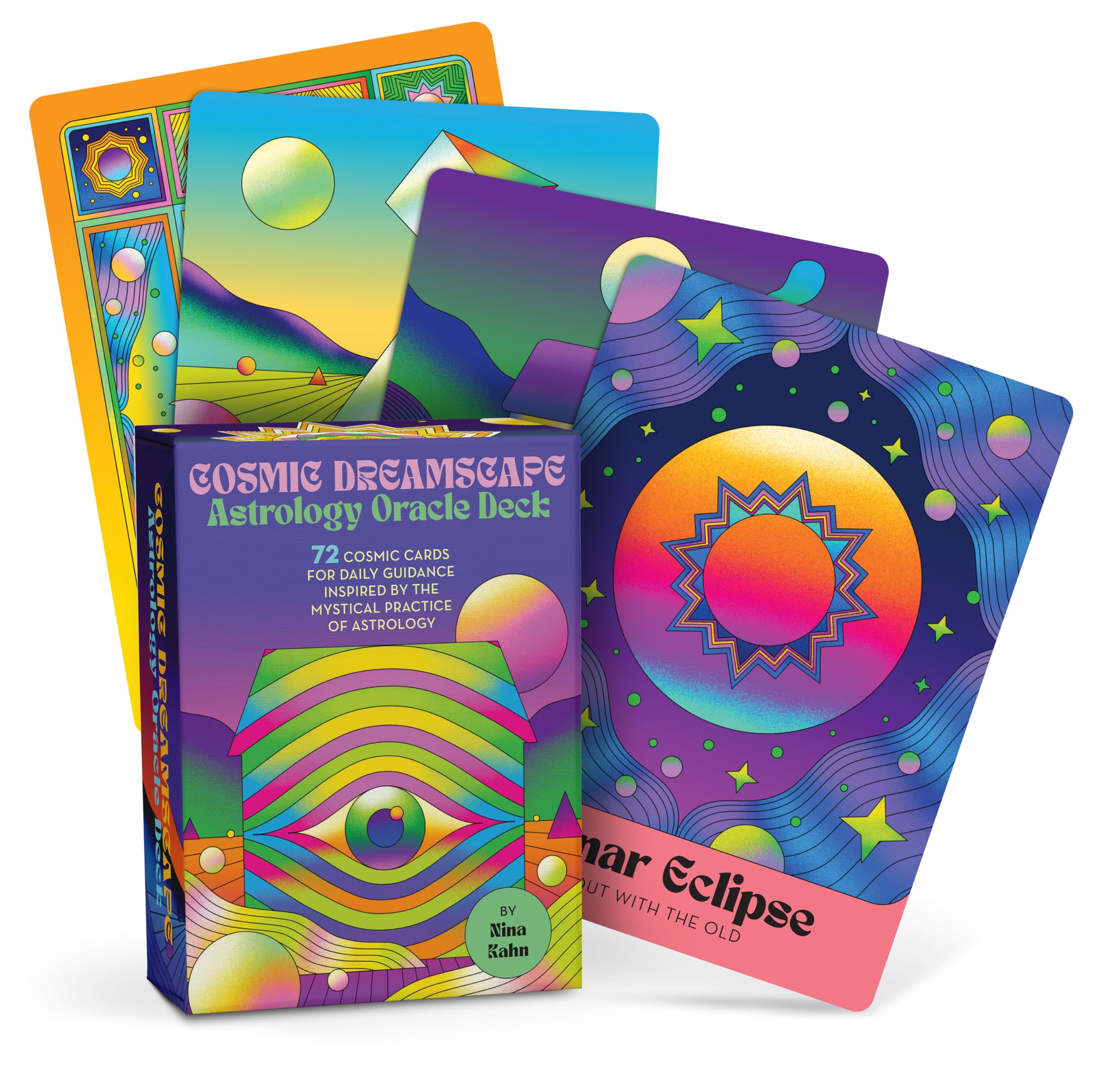 Knock Knock Cosmic Dreamscape Astrology Oracle Deck: 72 Cosmic Cards for Daily Guidance Inspired by the Mystical Practice of Astrology