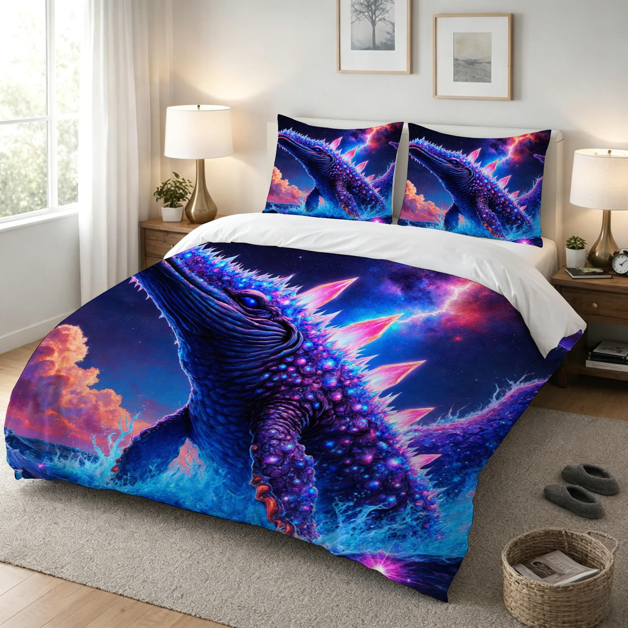 Funda Nórdica Cama 180, 240x260 cm Animales Azules, AQ2334