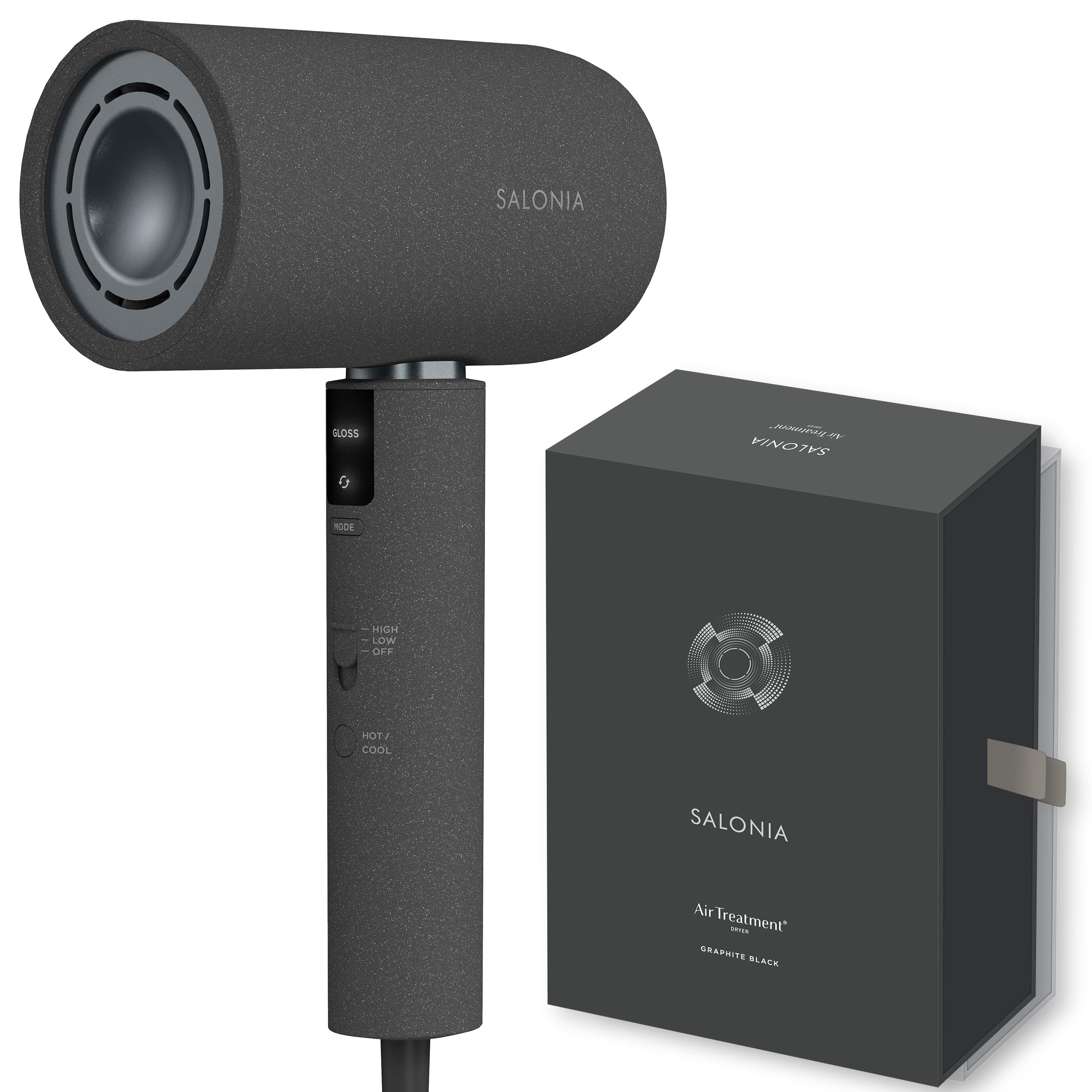 Amazon | SALONIA サロニア エアトリートメント ドライヤー 大風量 速