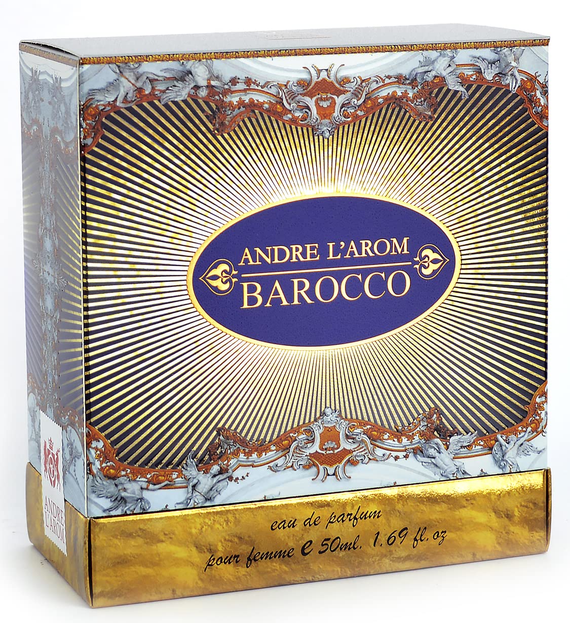 BAROCCO - Eau de parfum donna 50 ml | Profumo francese artigianale | Fruttato & Floreale | Prodotto della Francia
