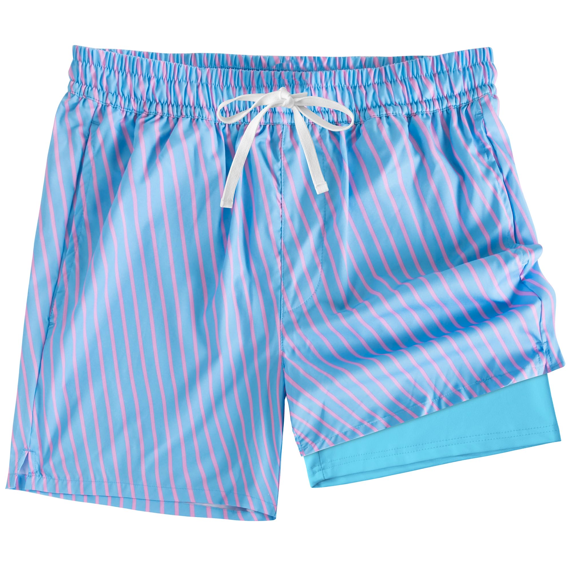 XOMZG Men's Swim Trunks，Mesh Lining Quick Dry with Pockets Beach Shorts Hawaiian