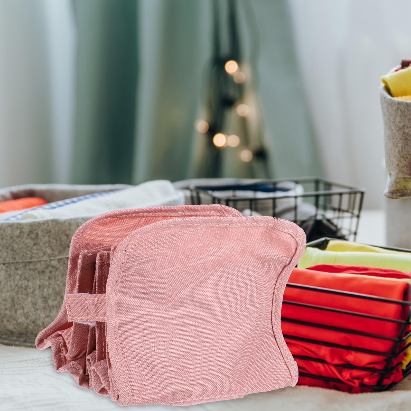 Divisores para Ropa Interior y Calcetines en Organizador Plegable, Caja Lavable Compartimentos para Bragas y Sujetadores