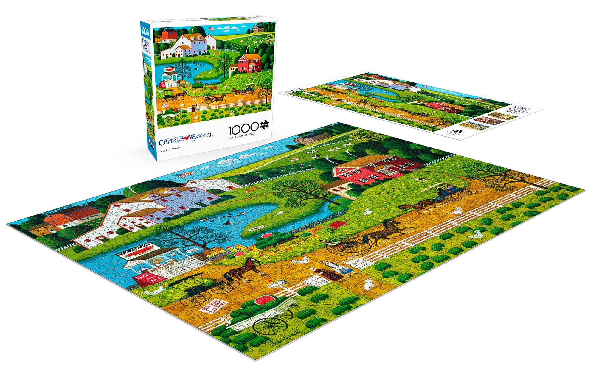 Amazon | Buffalo Games ジグソーパズル チャールズ・ワイソッキー