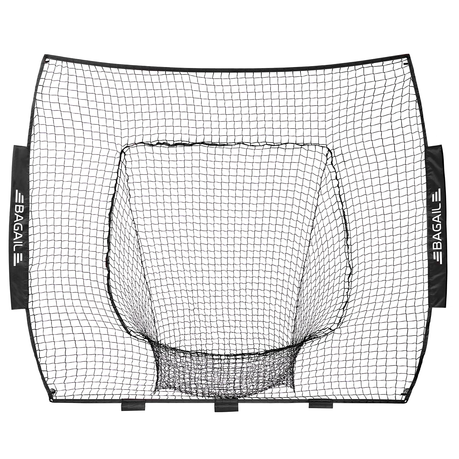 BAGAIL 7x7 FT Baseball & Softball Net Replacement (Net Only, No Frame), 7-Strand Heavy Duty Knotless Polyester Replacement Baseball Net for Baseball