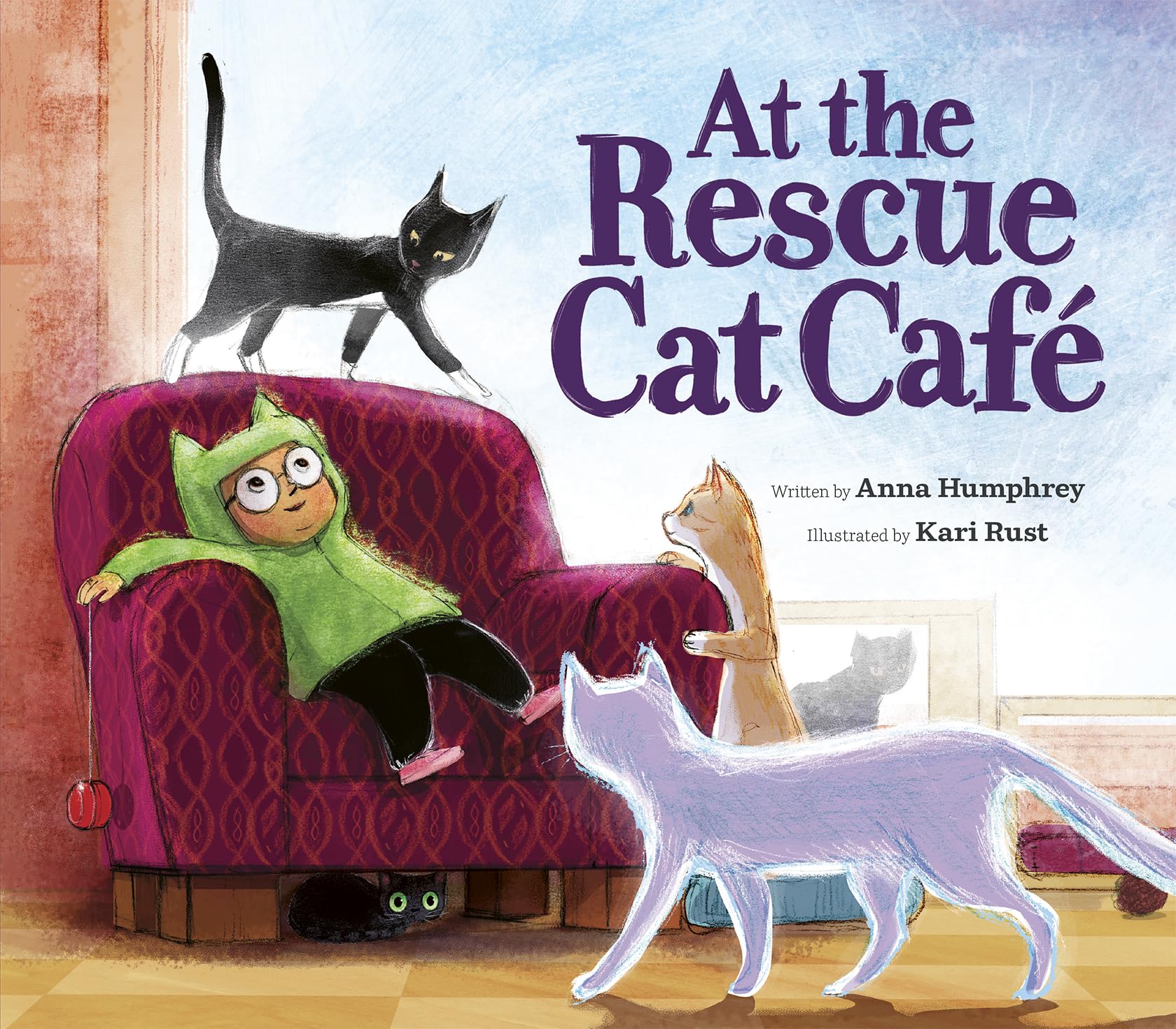 At the Rescue Cat Café