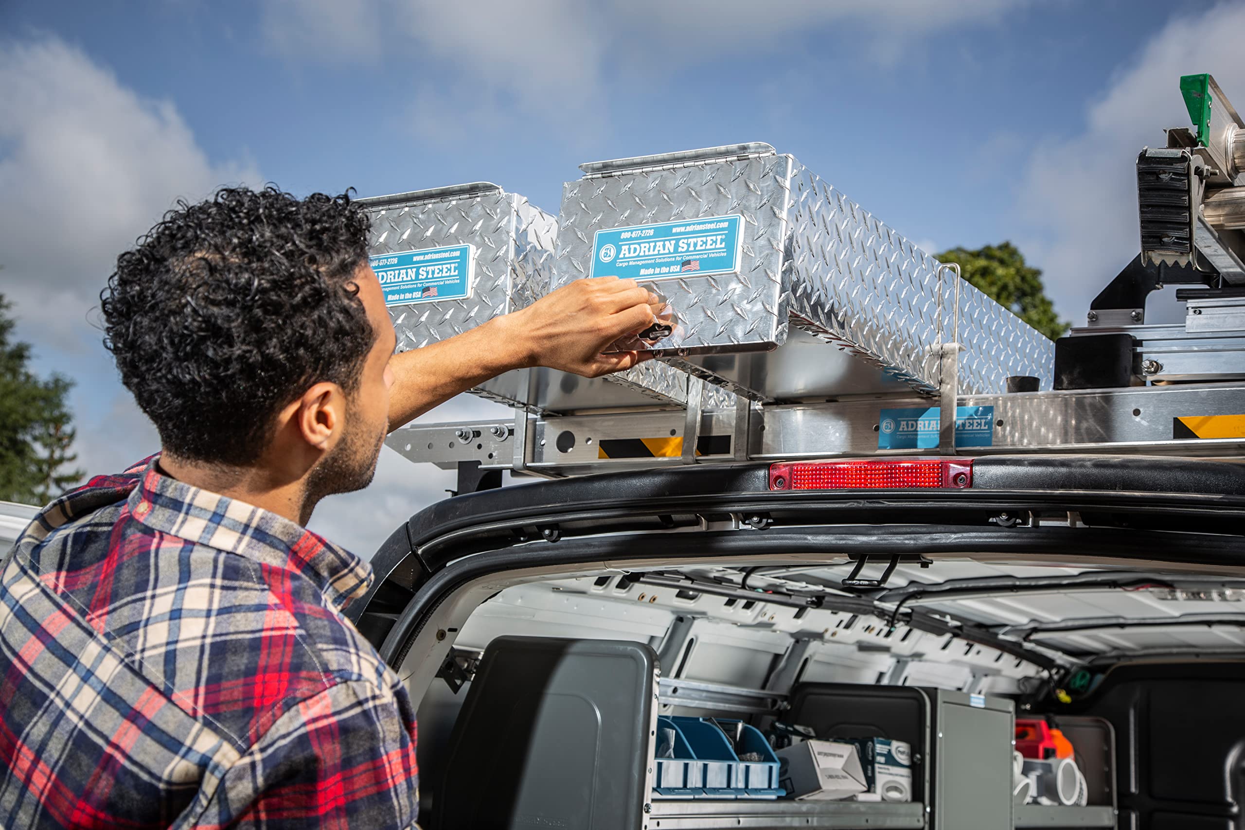 Adrian Steel 80-1LR, Conduit Carrier Kit, 10.3w x 6.3h x 127.4d