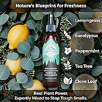 Vista 5 de Lumi Outdoors Spray Desodorizante Natural para Zapatos Paquete de 3 - Eucalipto Limón, Árbol de Té Cítrico, Árbol de Té Lavanda