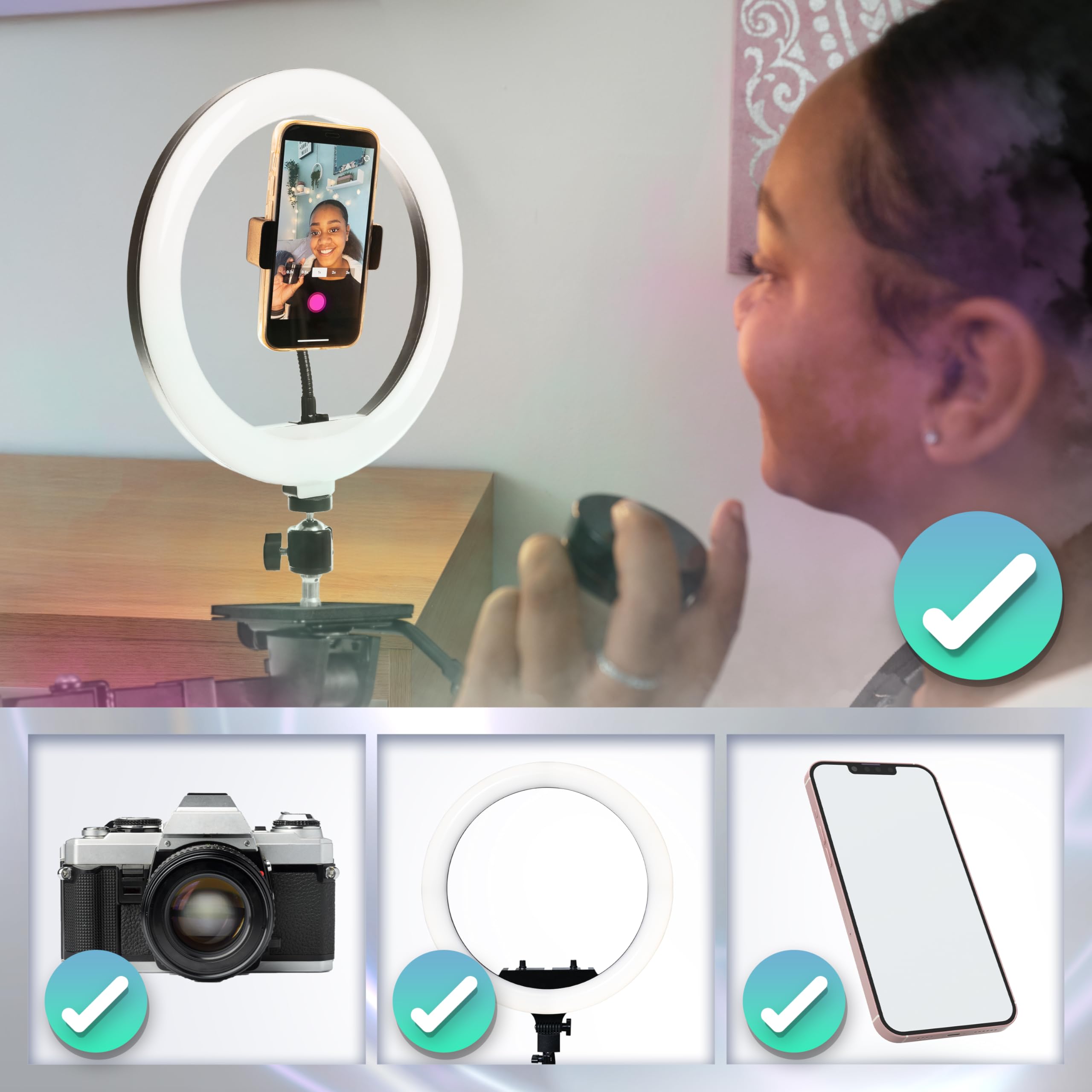 Supporto Spalla Per Camera - Piastra Base Per Videocamera E Macchina Fotografica - Foto 12