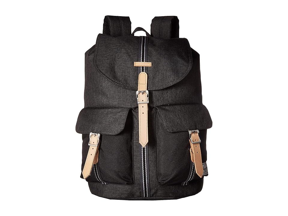 

Herschel Supply Co. Dawson Backpack (Black Crosshatch/Black) Backpack Bags, Gray