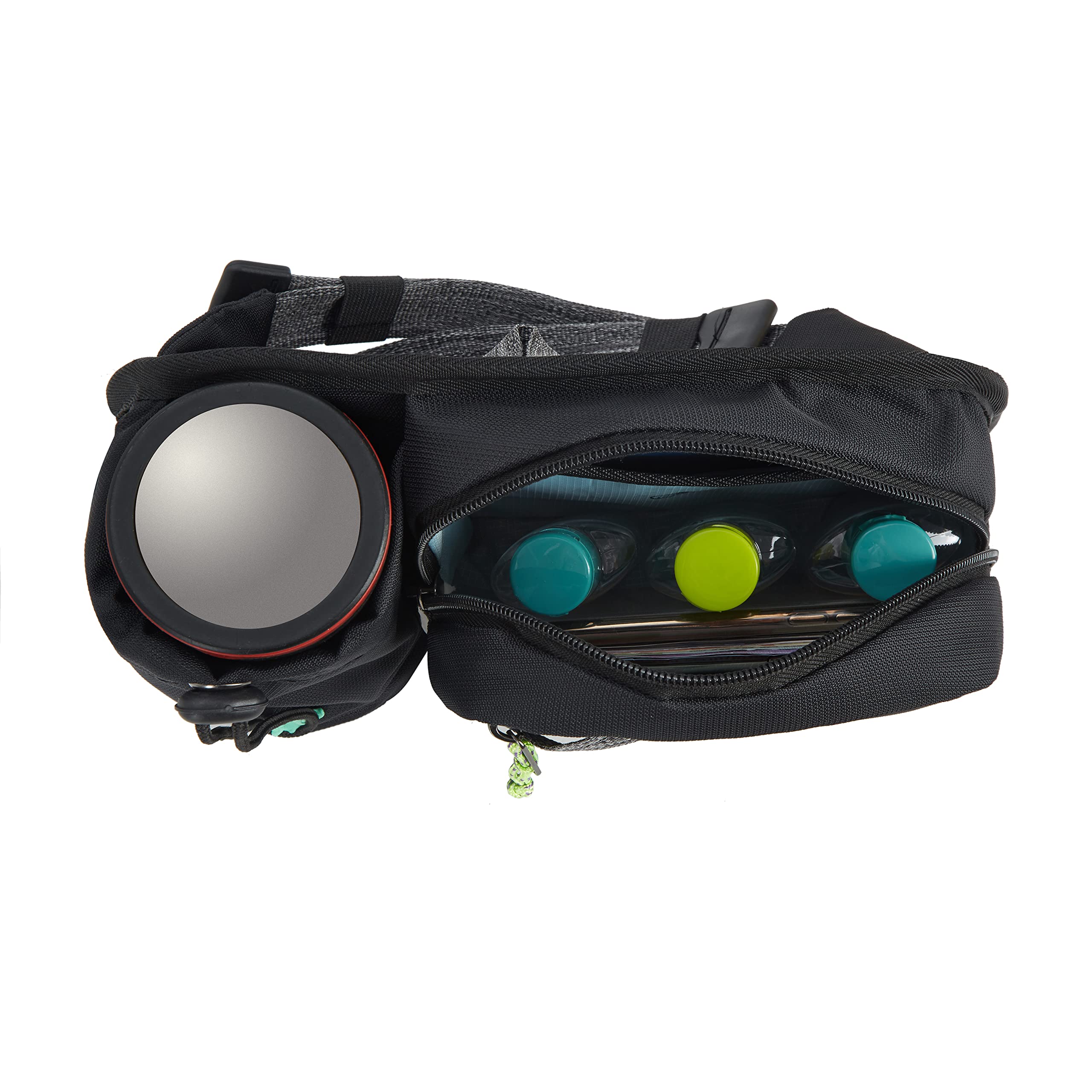 Travelon Greenlander-Riñonera antirrobo, Unisex Adulto, Negro Azabache