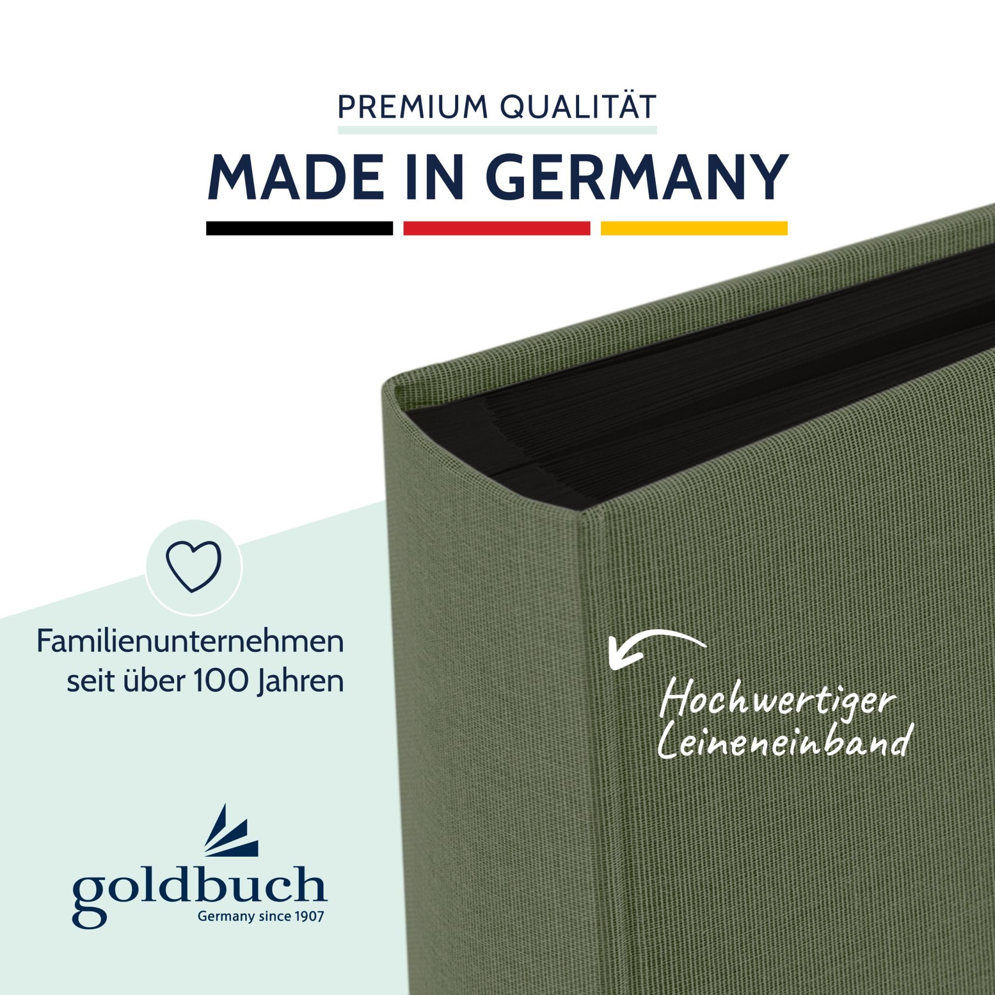 goldbuch Bella Vista 27 909 Photo Album with Artichoke Image Cut-Out, Memory Album Format 30 x 31 cm - Image 3