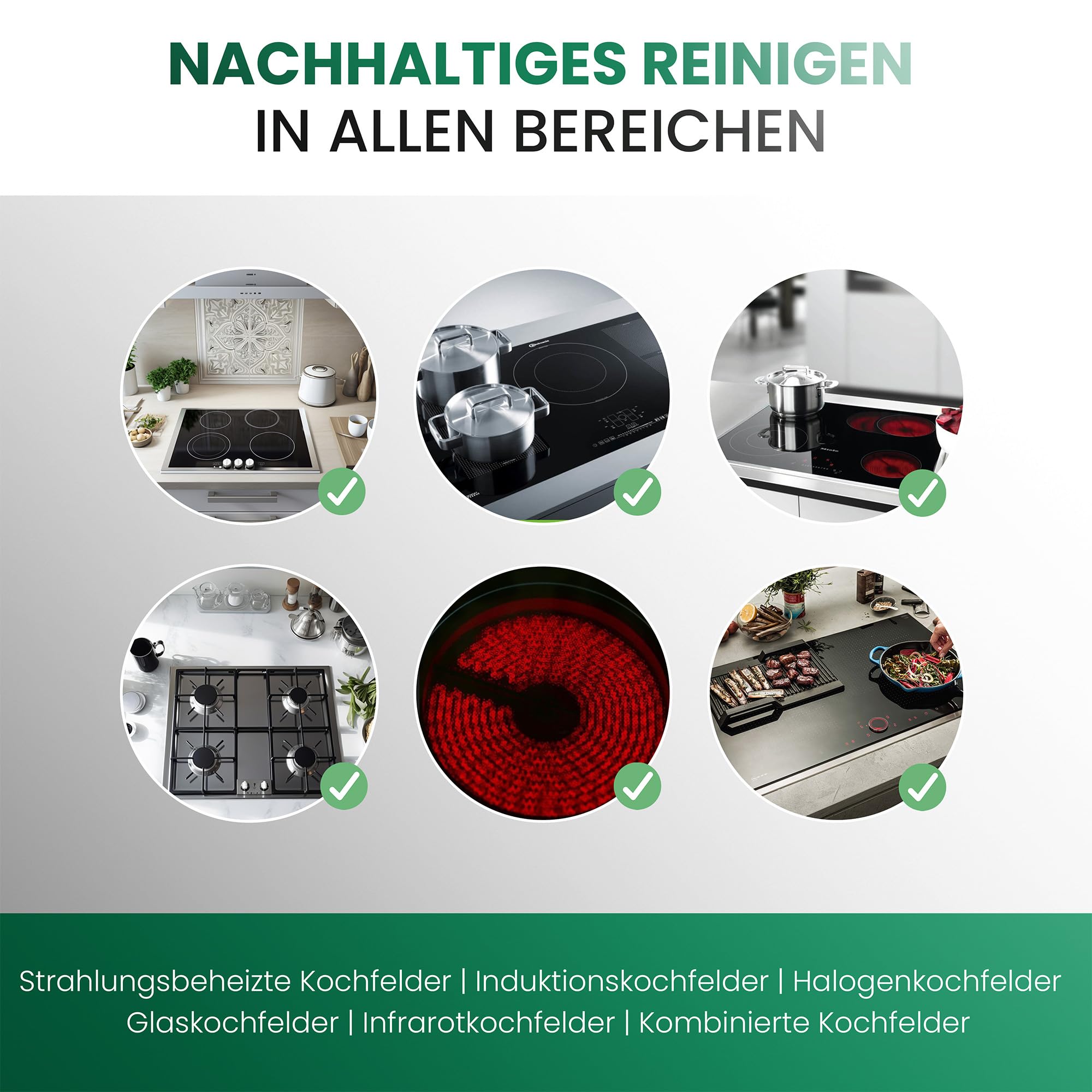 BiOHY Glass Ceramic Hob Cleaner (3 X 1l Bottle - View #11