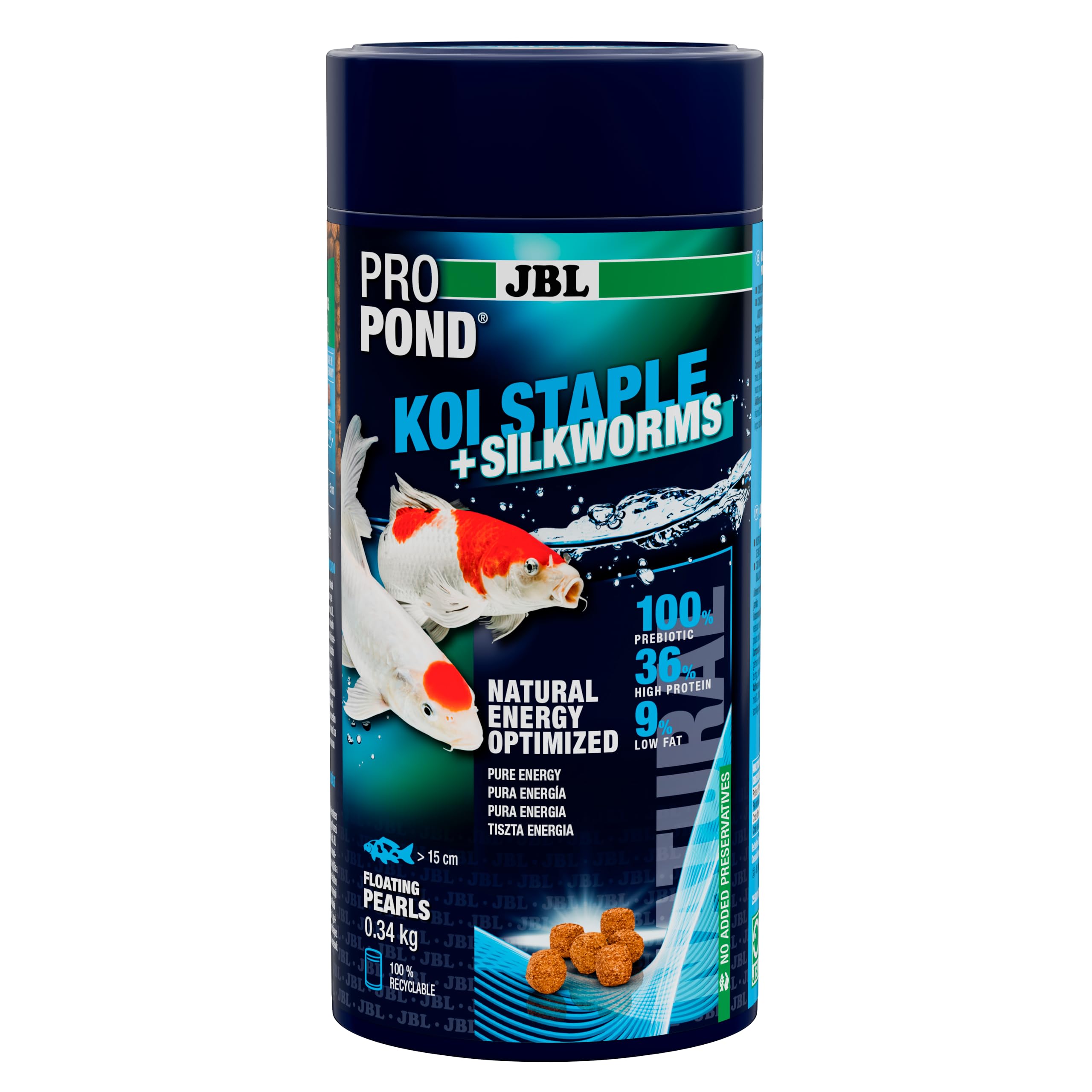 JBL PROPOND KOI STAPLE+SILKWORM 0,34kg