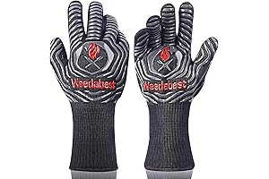 WEEDABEST Hot Pad Gloves-The Ultimate Heat Shield for Your BBQ Adventures
