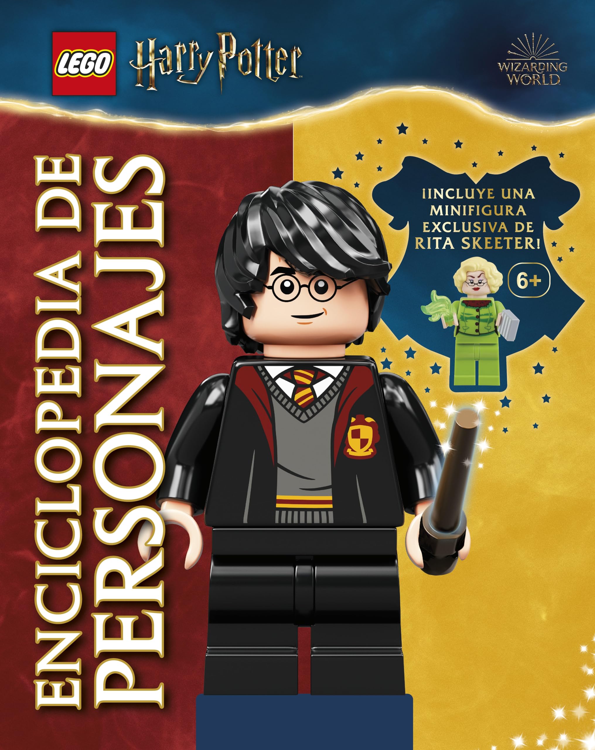 LEGO Harry Potter Enciclopedia de personajes (Character Encyclopedia): Con una minifigura exclusiva de LEGO Harry Potter (Spanish Edition)