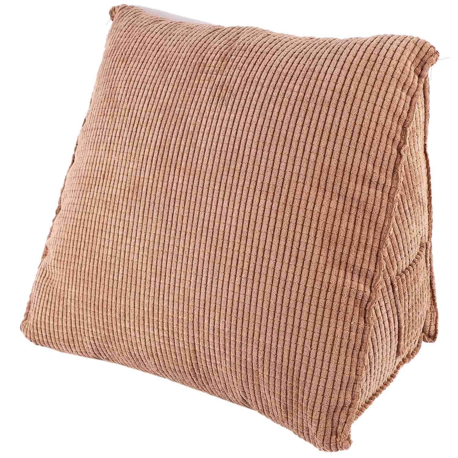 Dossier de Lecture Coussin Coussin Coussin Dorsal Coussin Lombaire Chaise de Bureau Lit Repose-Coussin Oreiller de Soutien Dorsal (Café)