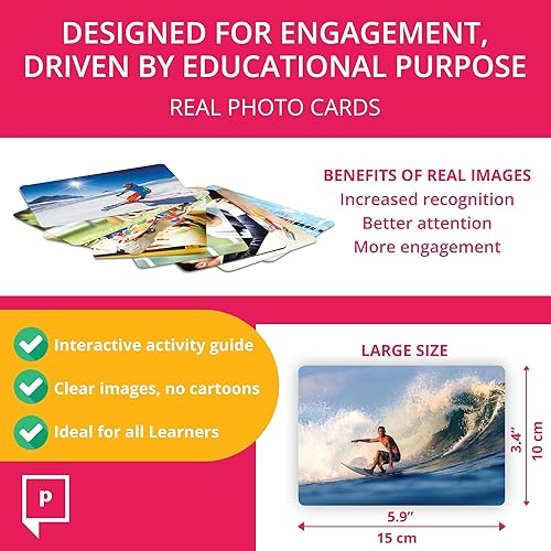 Miniatura 4 de Idioma Flash Card Library Emociones, verbos, preposiciones, categorías, ir juntos y opuestos  Constructor de vocabulario  Materiales de terapia del