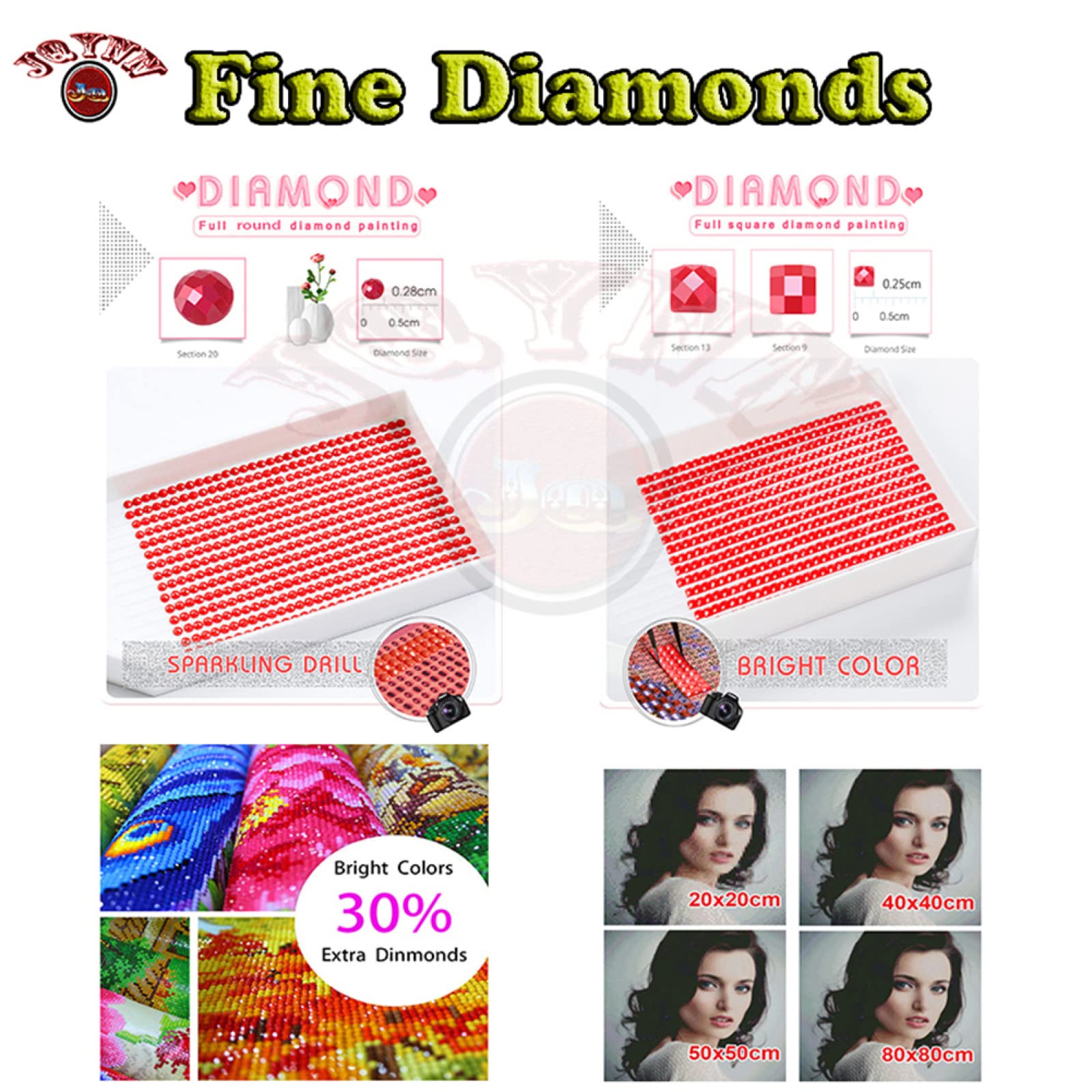 Diamant Schilderij dansen vrouw, 5D DIY Diamond Art Schilderen Kits