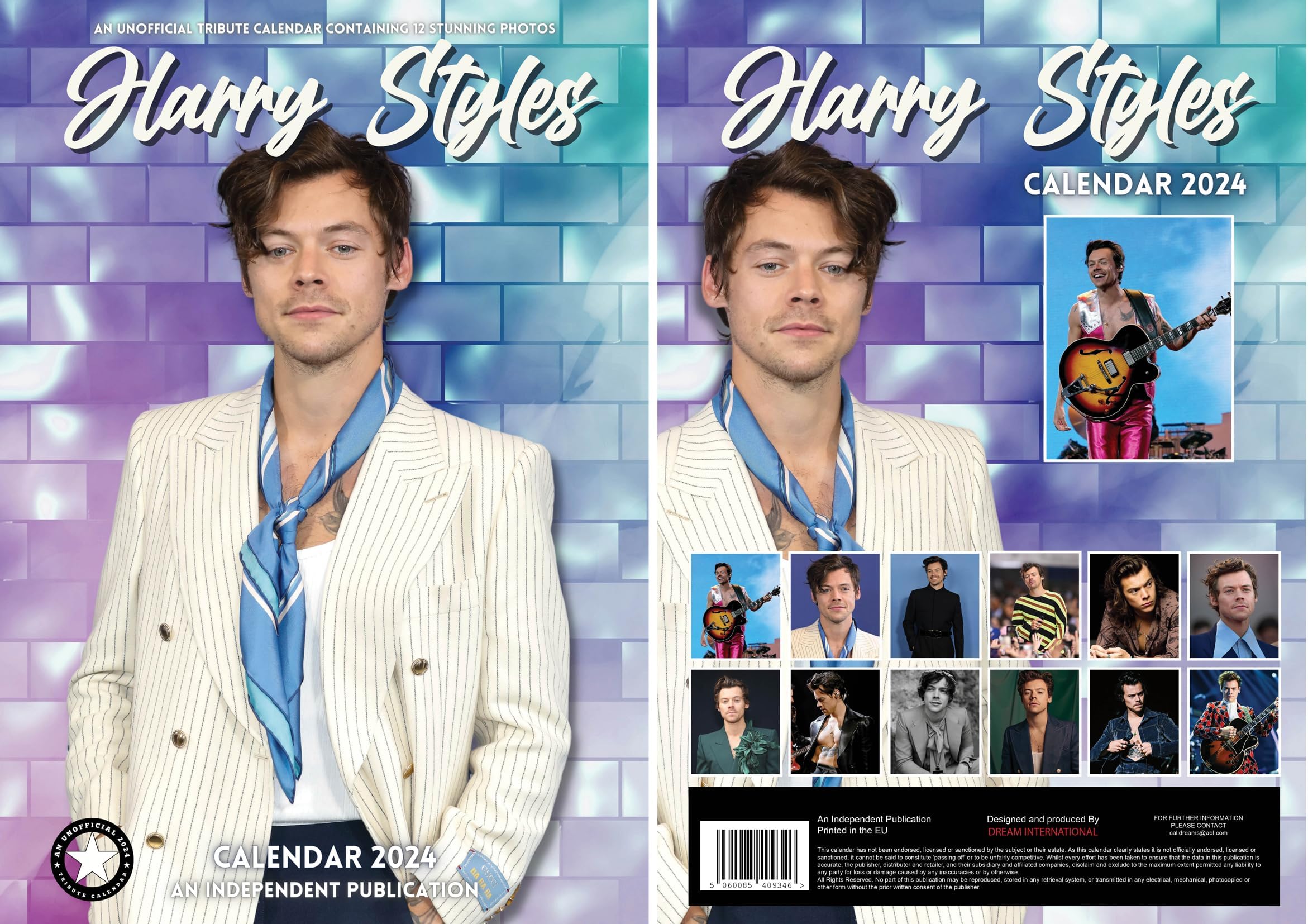 Generic Harry Styles Harry Styles 2024 Unofficial Calendar [KALENDARZ