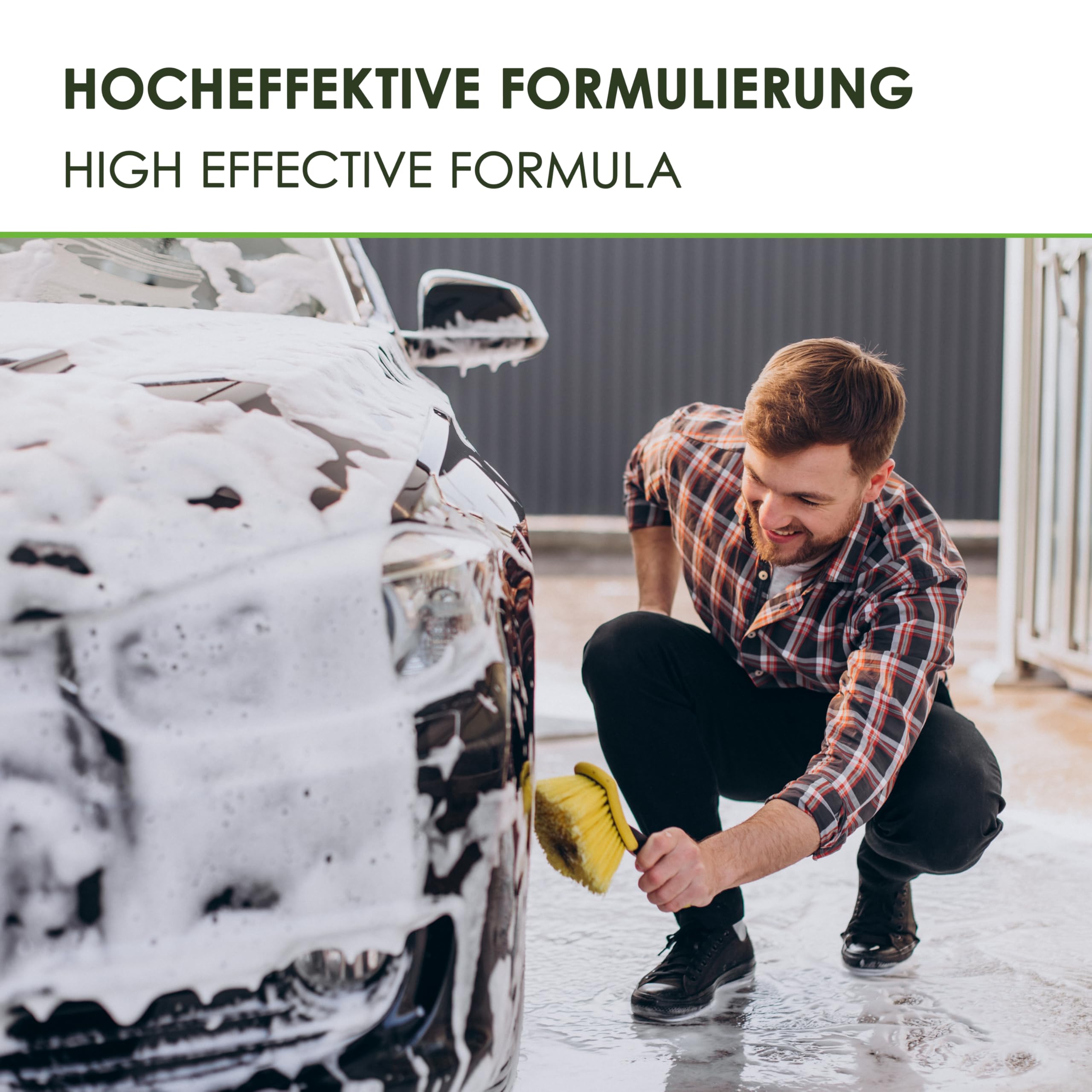 Autoshampoo Konzentrat im praktischen 25L Kanister | Autoshampoo für Hochdruckreiniger | Autoreiniger für PKW, LKW, Wohnmobil und Motorrad