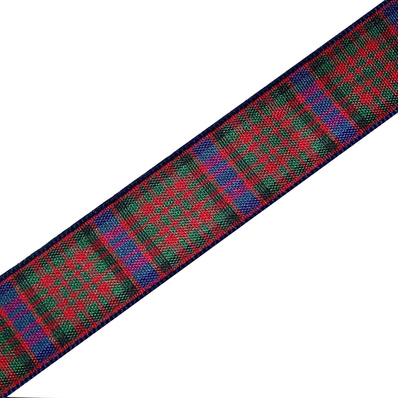 Berisfords Macdonald Tartan Plaid Polyester Satin Ribbon 7Mm Wide (, 3 M)