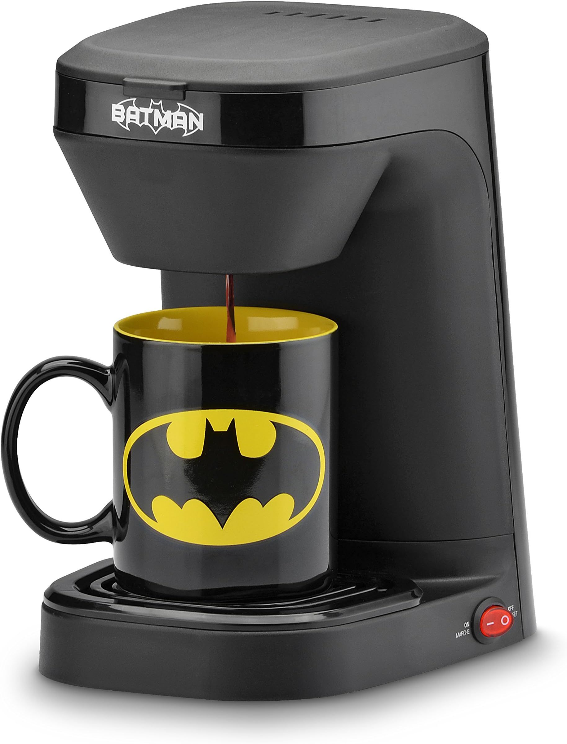 DC Batman 1Cup Coffee Maker with Mug by Warner Bros