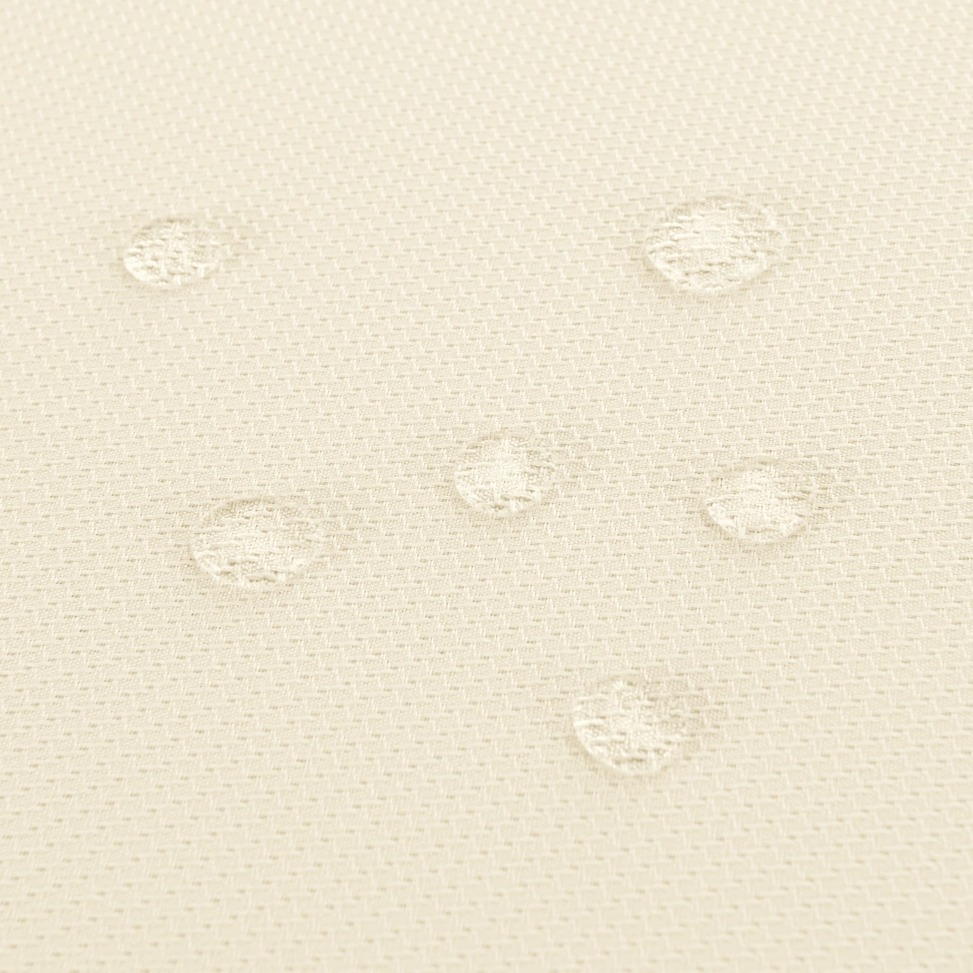 Hiasan Rechteckige Jacquard-Tischdecke, strukturiert, 152,4 x 305,8 cm, Champagner | Auslaufsichere, knitterfreie dekorative Polyester-Tischdecke und Tischdecke für Küche, Picknicks, Urlaub, Partys