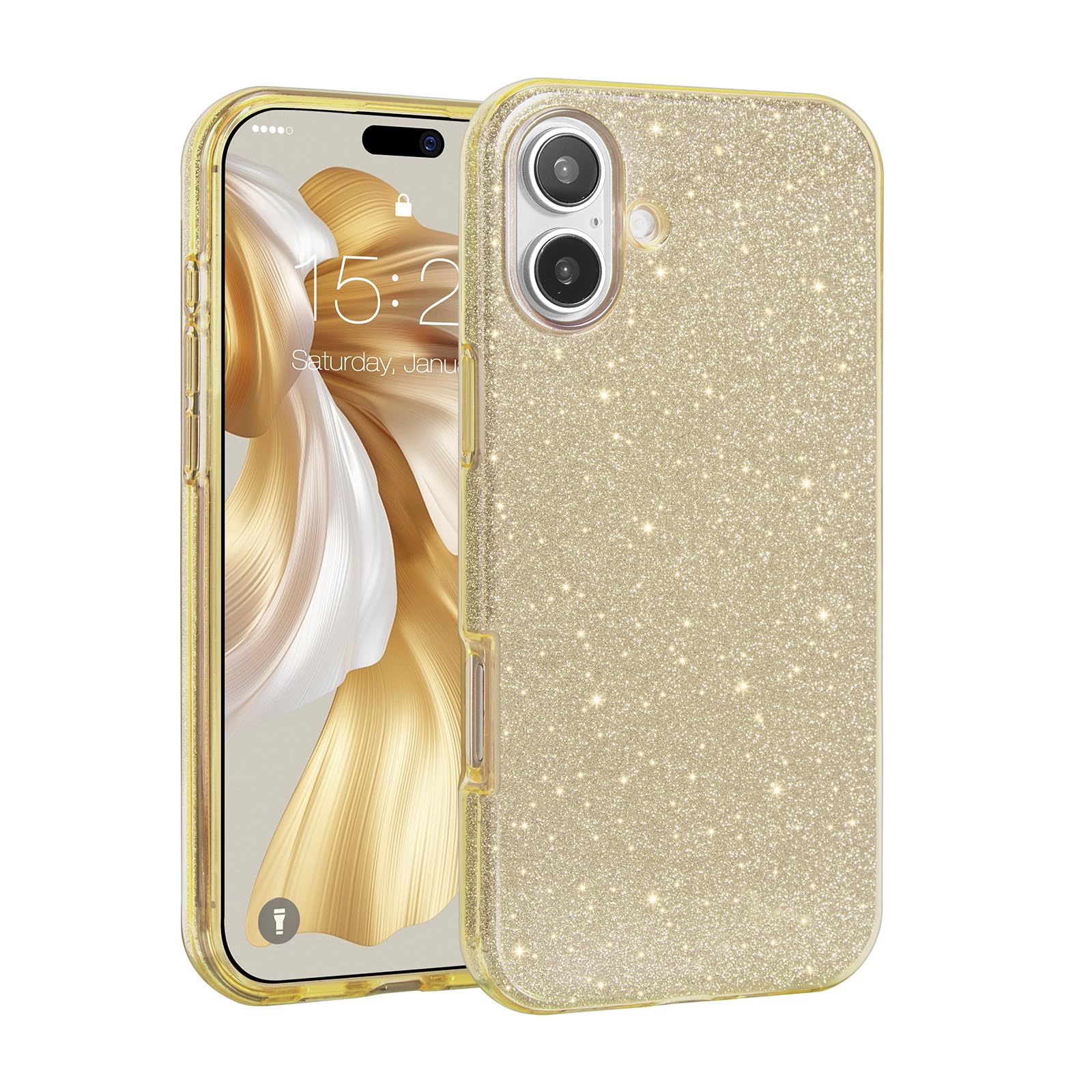 MATEPROX - Funda compatible con iPhone 15 Plus, transparente MATEPROX - Funda compatible con iPhone 15 Plus, transparente