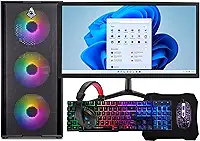 PC Gamer Completo Intel Core I7 3.4GHz 16GB DDR3 SSD 480GB Monitor 19" Kit Gamer - Escolha a placa de vídeo Na falta da Rx 550, será enviado a GTX 750 de 4gb, que é 15% superior a RX 550