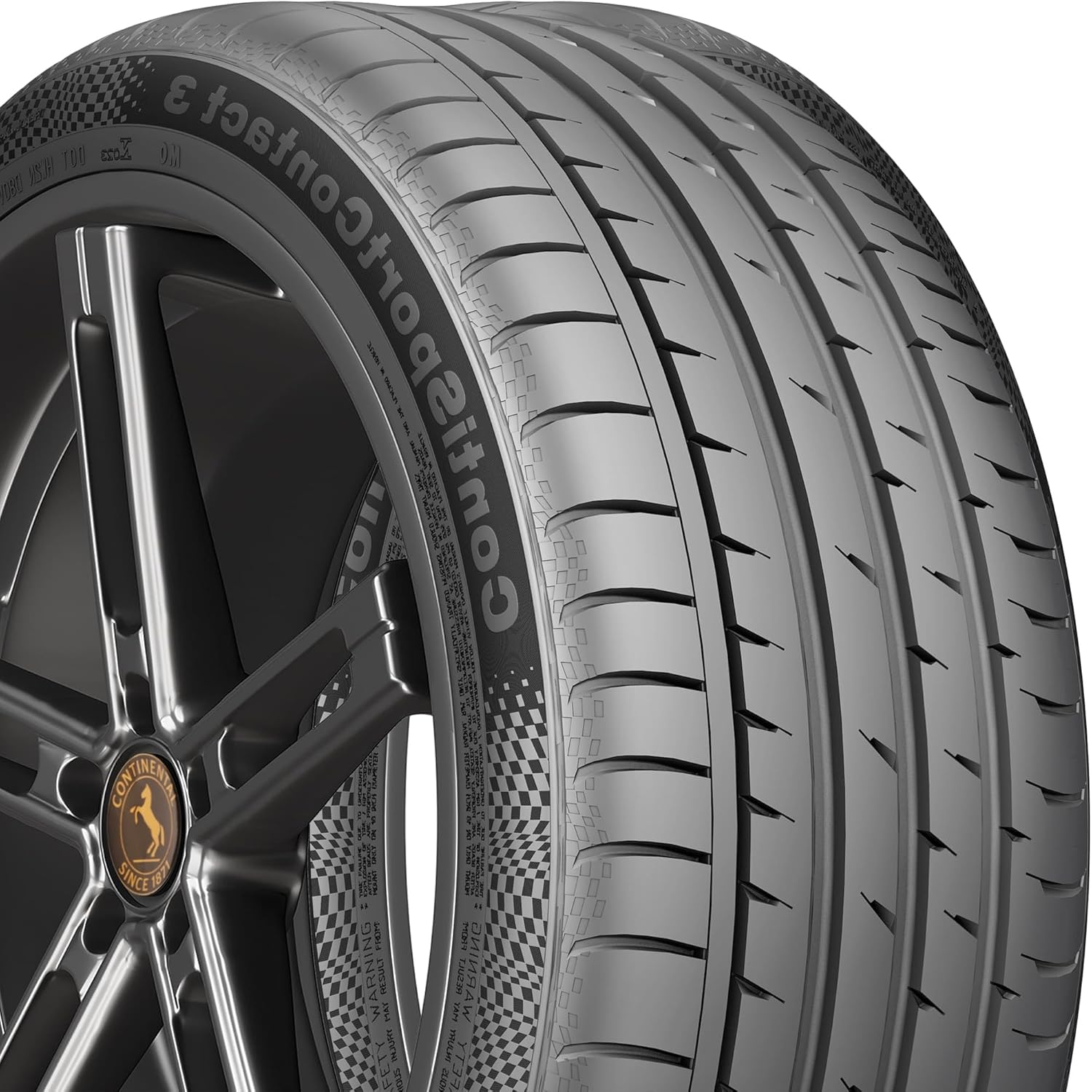 Continental SPORT CONTACT 3 Ultra-High Performance Radial Tire - 245/45R18 96Y