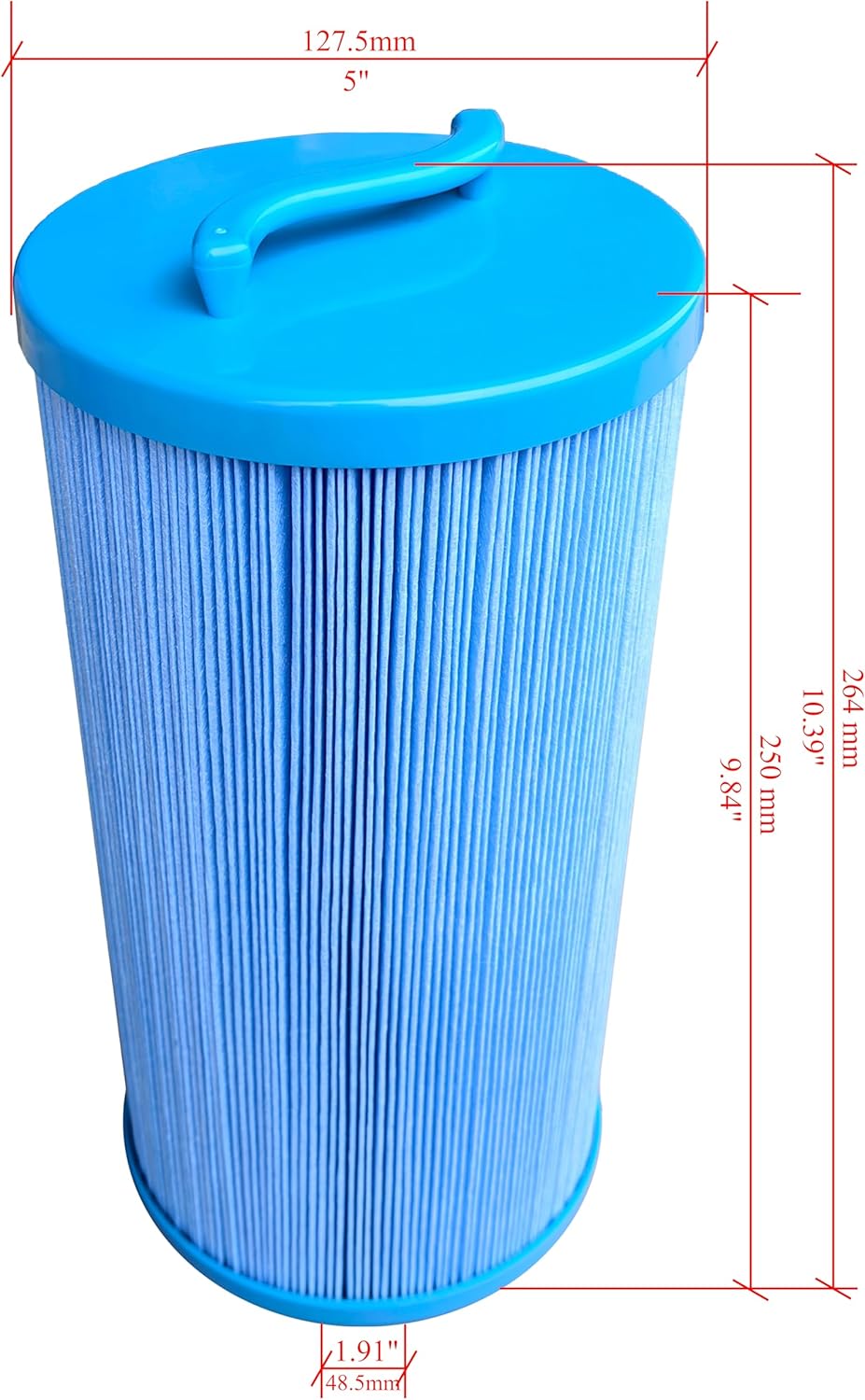 Malaka Spa Filter Cartridge FD2008K Compatible with 817-4035, PWW35L, 4CH-935, FC-0170, 35 sq ft Replacement Filter, 2-Pack - Image 2