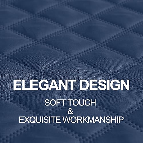 Miniatura 7 de NICETOWN Manta impermeable para perros y gatos de interior, protector de suelo lavable para perros medianos y grandes, funda reversible de 52