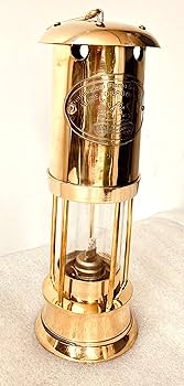 Amazon.co.jp: ALADEAN ビンテージ オイル ランタン - 真鍮炭鉱