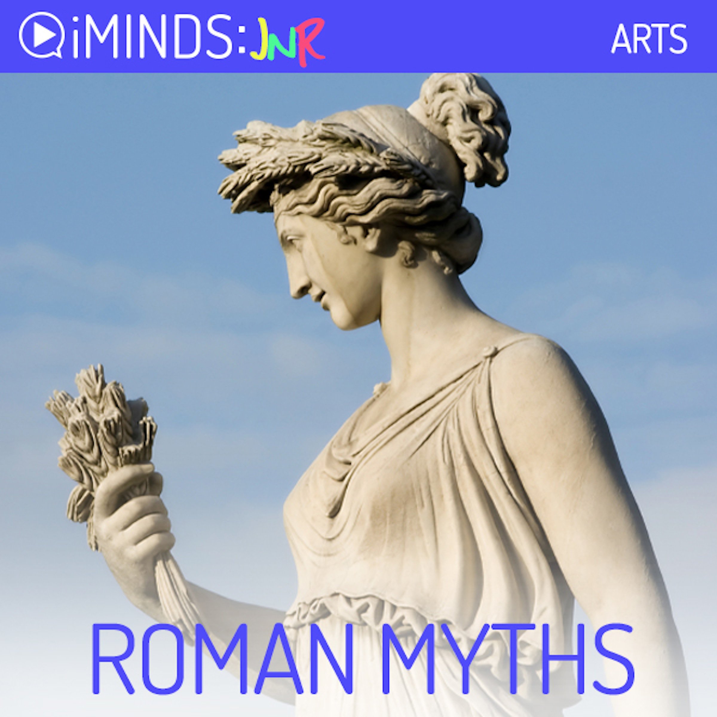 Cover art for Roman Myths