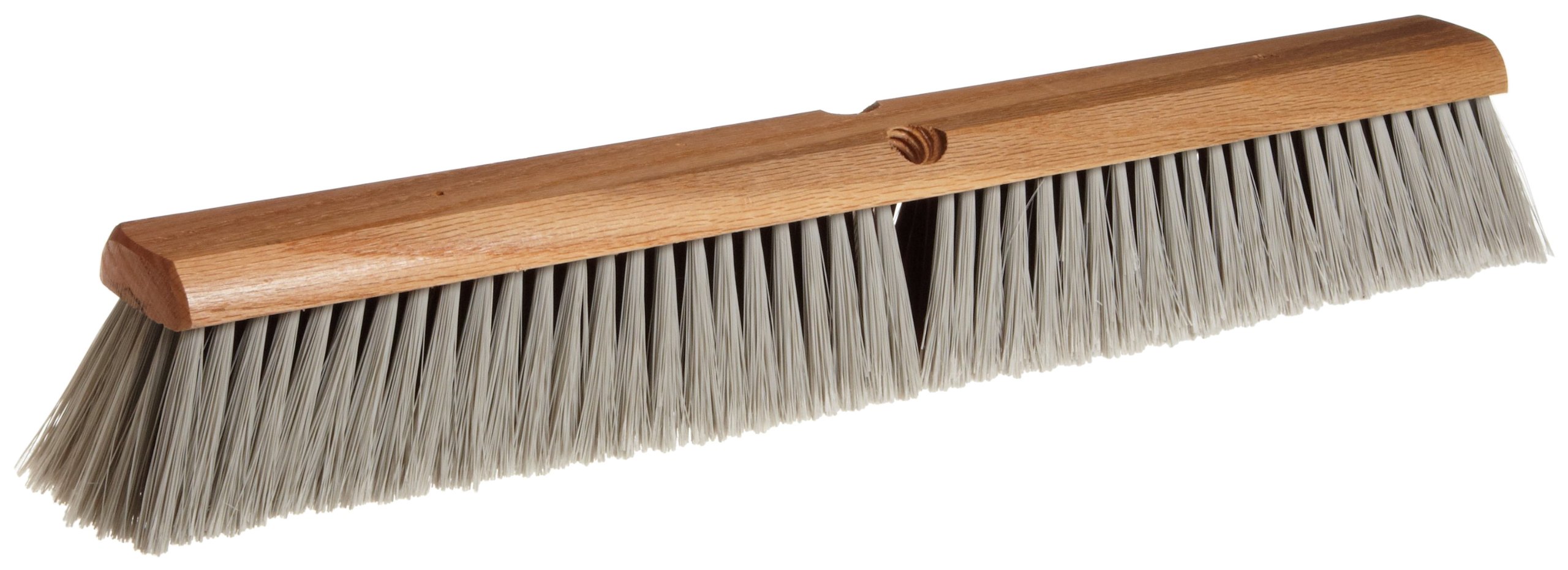 Magnolia Brush 3524LH 24-Inch Brown Plastic and Silver Flagged Tip Floor Brush