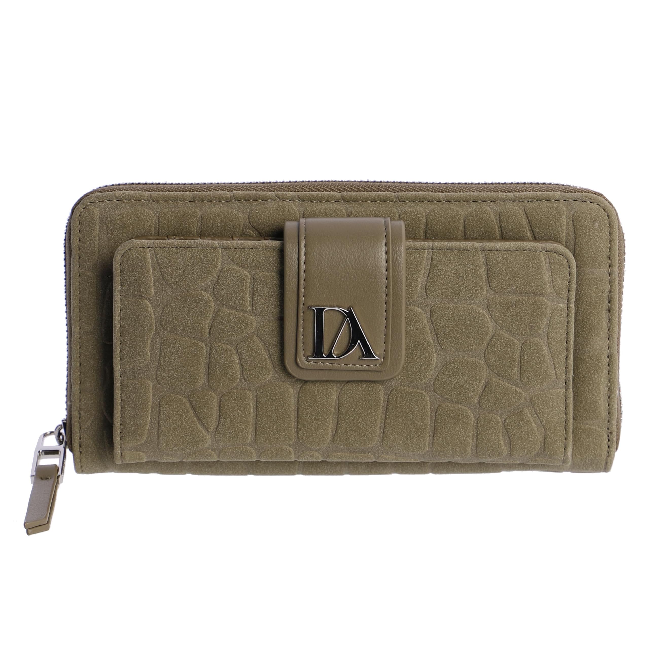 DON ALGODON - Cartera para Mujer con Tarjetero y Cierre Seguro - Cartera con Cremallera y Gran Capacidad