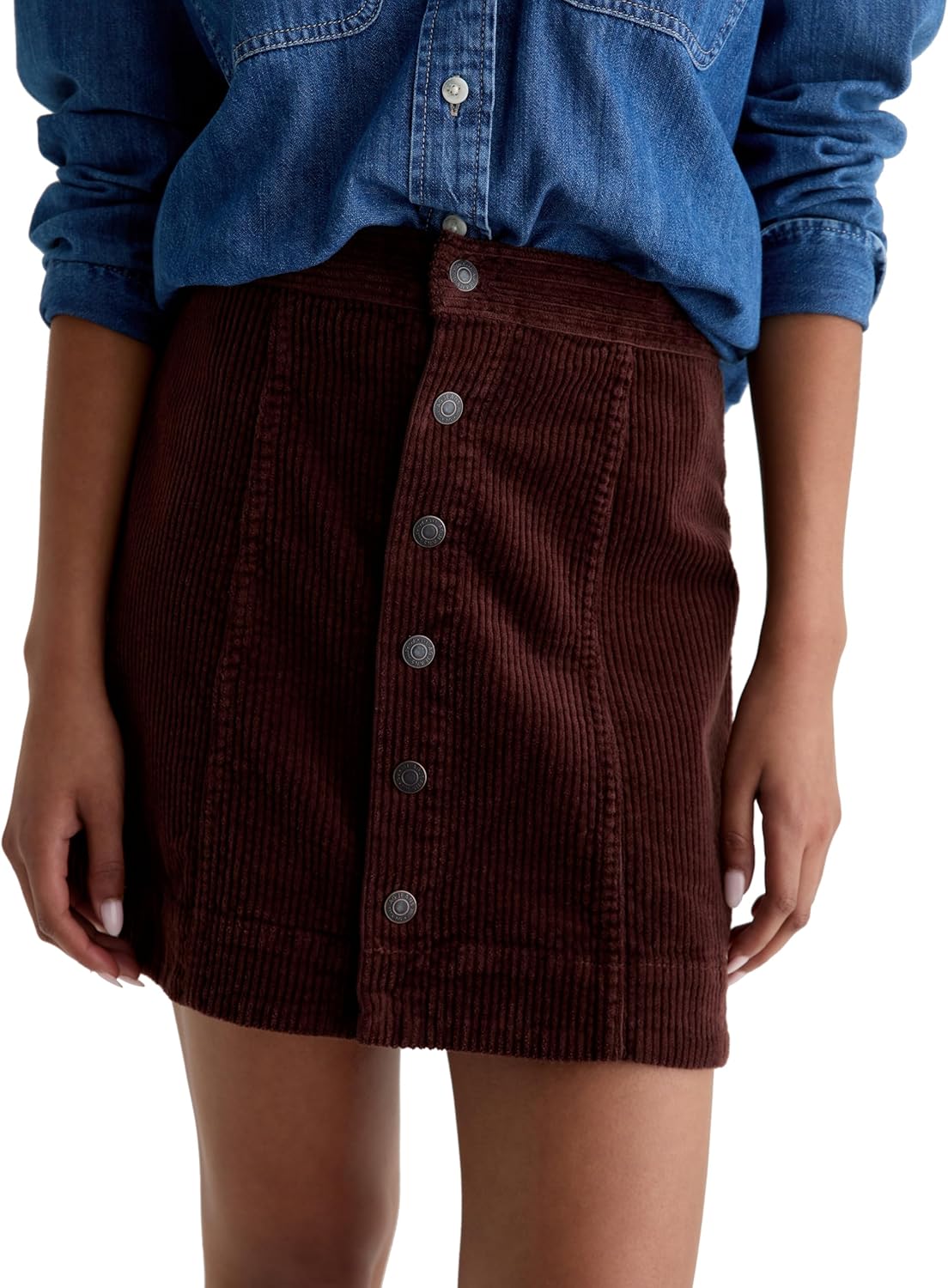 AG Women's Evie a Line Mini Skirt - Image 3