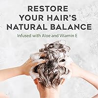 Vista 7 de Avalon Organics Champú de pera de coco totalmente natural, 11 onzas líquidas