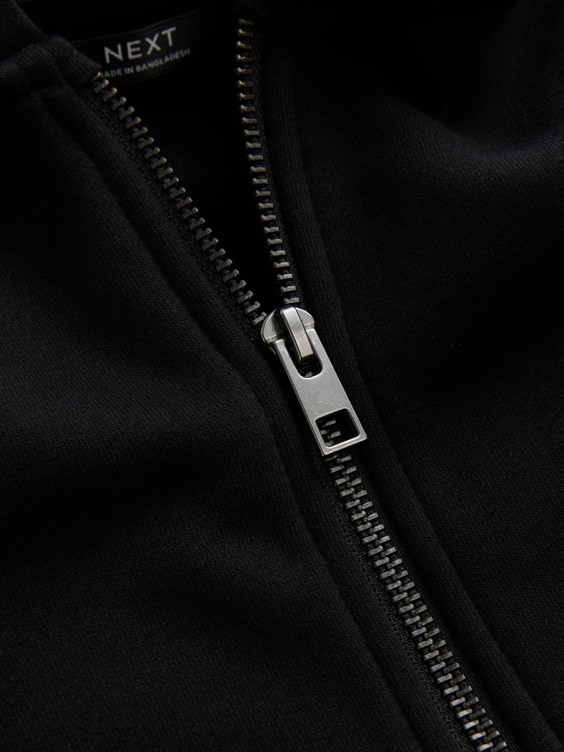 NEXT Ragazzo Confezione da 3 Felpe Tinta Unita con Cappuccio e Zip | Bambino, 2 Pack, Lavabile in lavatrice