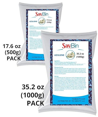 Miniatura 2 de Granos de cera dura de azuleno azul (azuleno azul, 2.2 libras (35.27 oz))