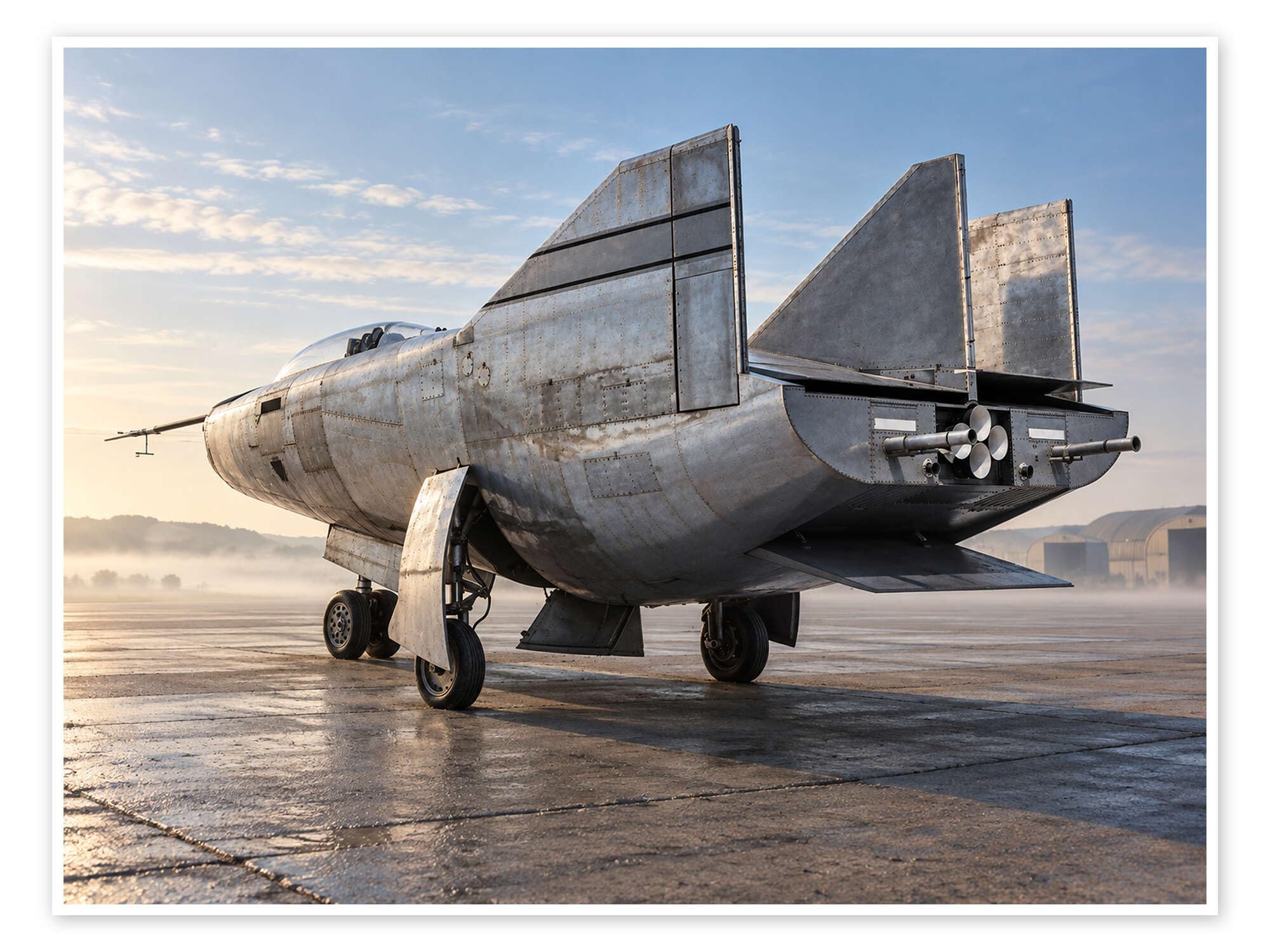 NASA aircraft Plakat