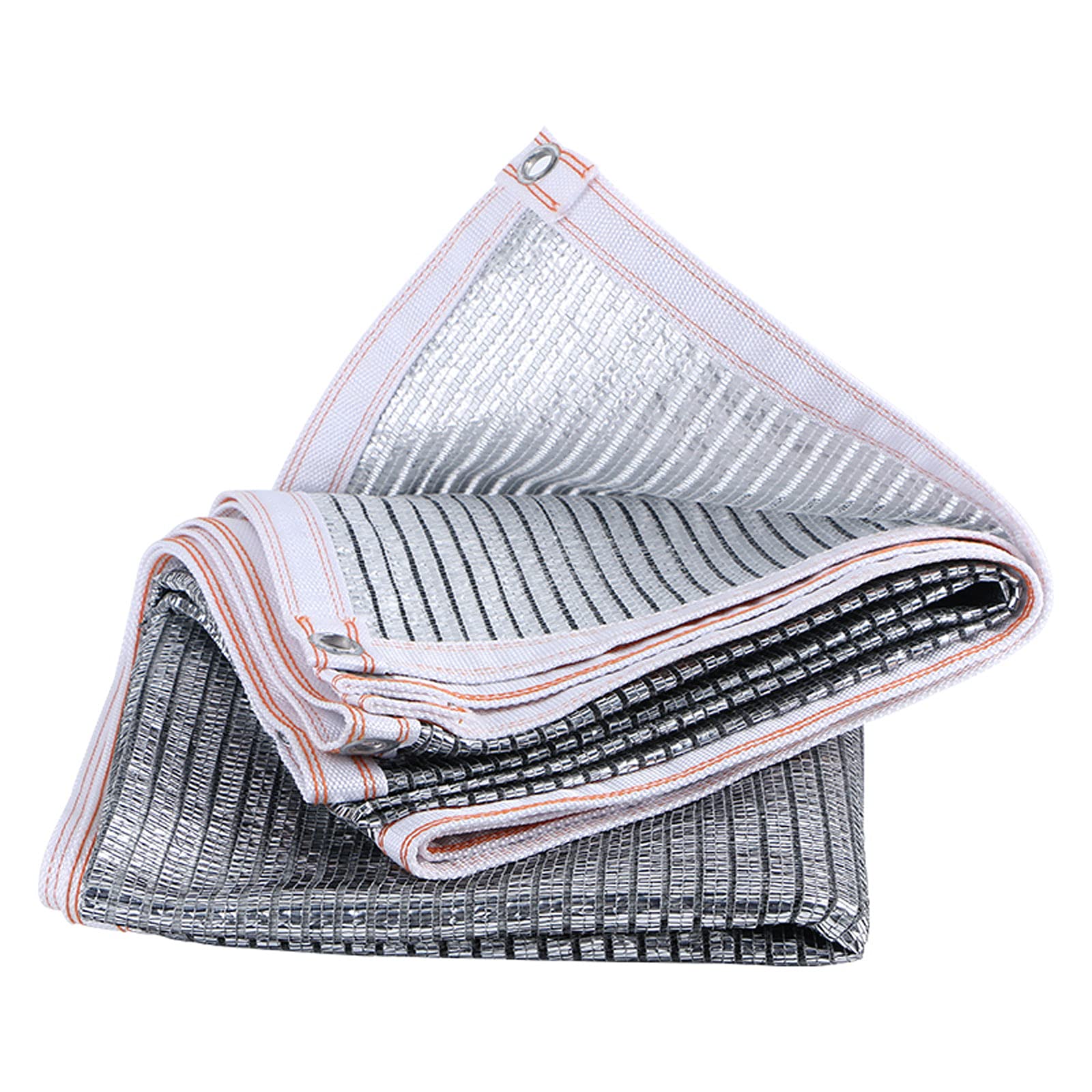 Aluminet Shade Cloth for Cars, Sun Screen Fabric Shade Cloth with Grommets, Reflective, 65%/75%/85%/99% Shading Rate, 2×3m/6.6×9.8ft, Essential if You Travel with Dogs