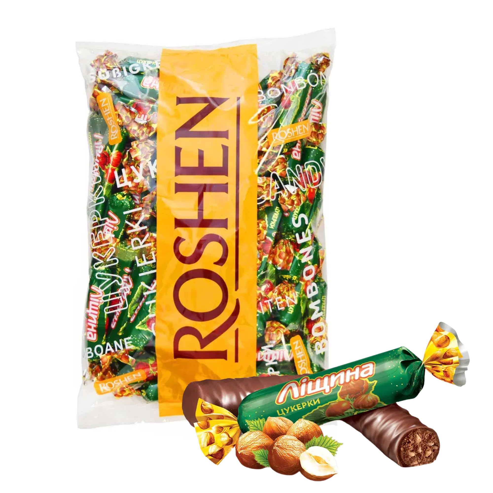 Amazon.com: Roshen Lischina Chocolate Candy, 2.2 lb (1 kg